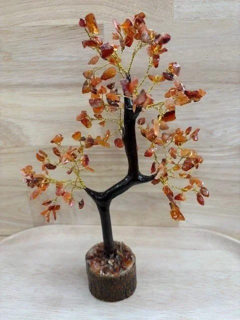 Carnelian Crystal Tree