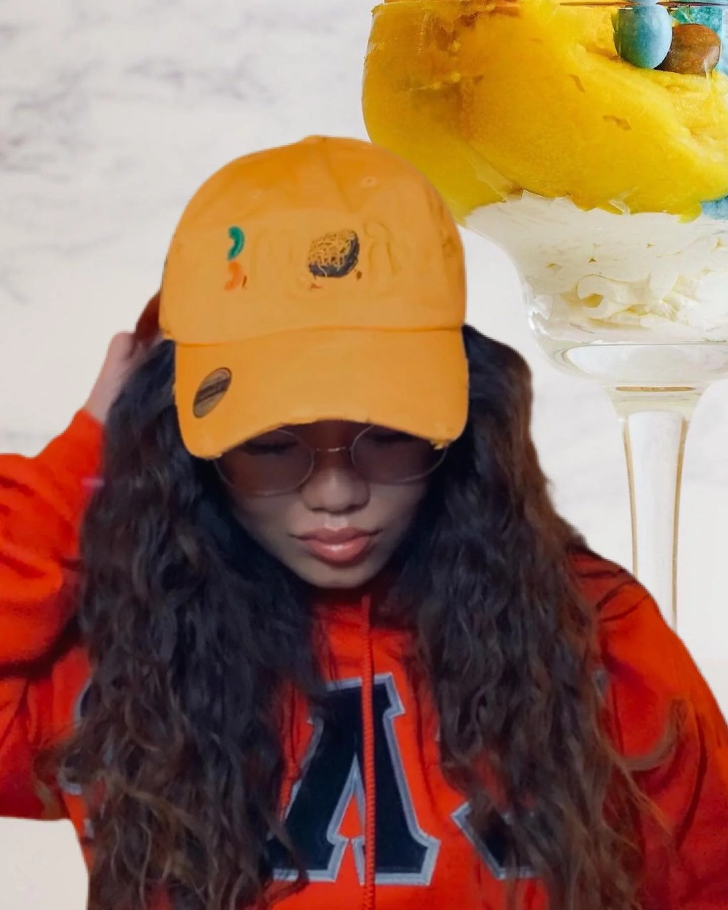 Still drippin&rsquo; 🍨 
&bull;
&bull;
Shoutout to all the supporters, 
more merch dropping soon. 
&bull;
&bull;
#wheninrome #ROME #apparel #womensapparel #mensapparel #fit #drip #sauce #hoodies #caps #distressedhats #tshirts #fashion #women #flavors
