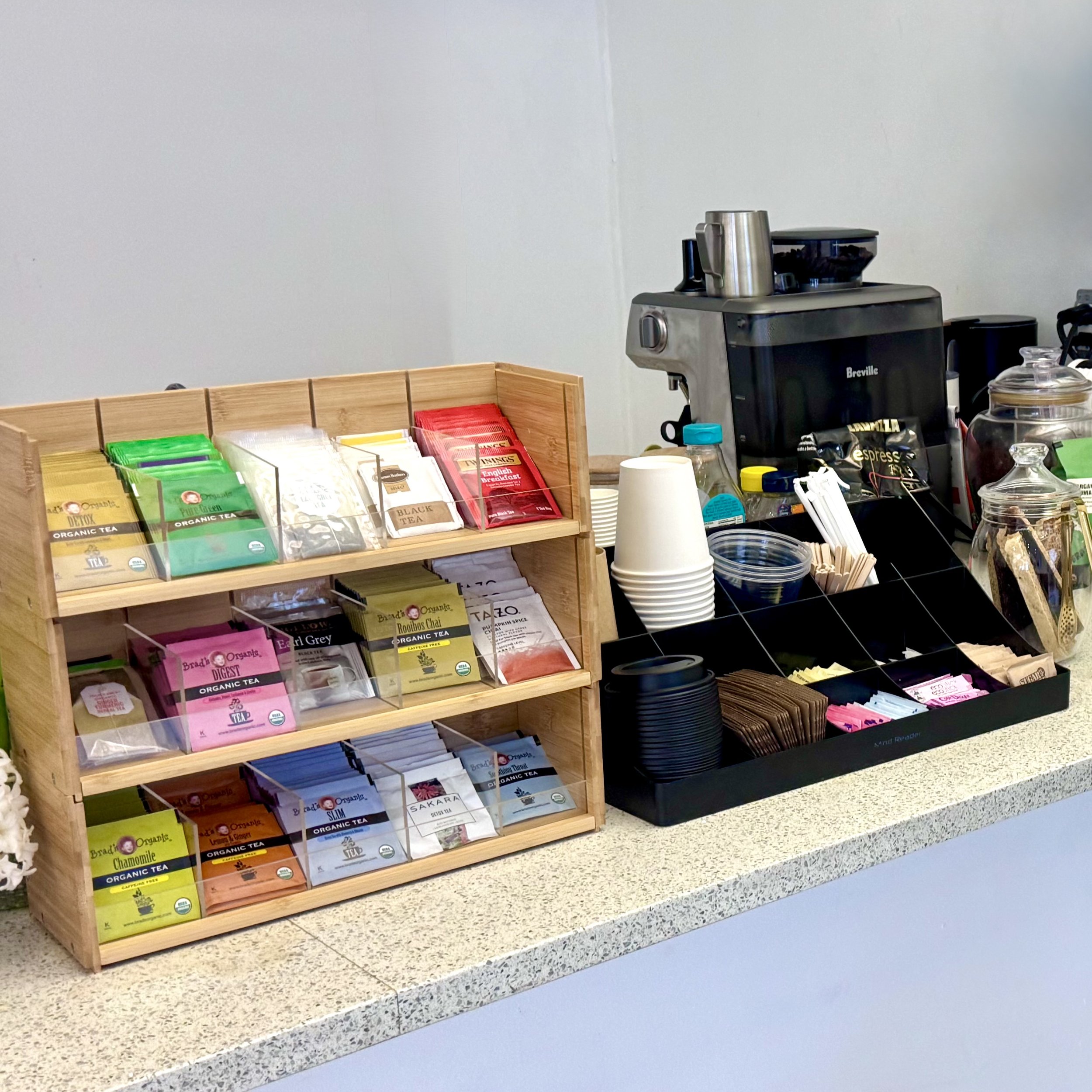 Mobile espresso bar serving cappuccinos on a New York film set