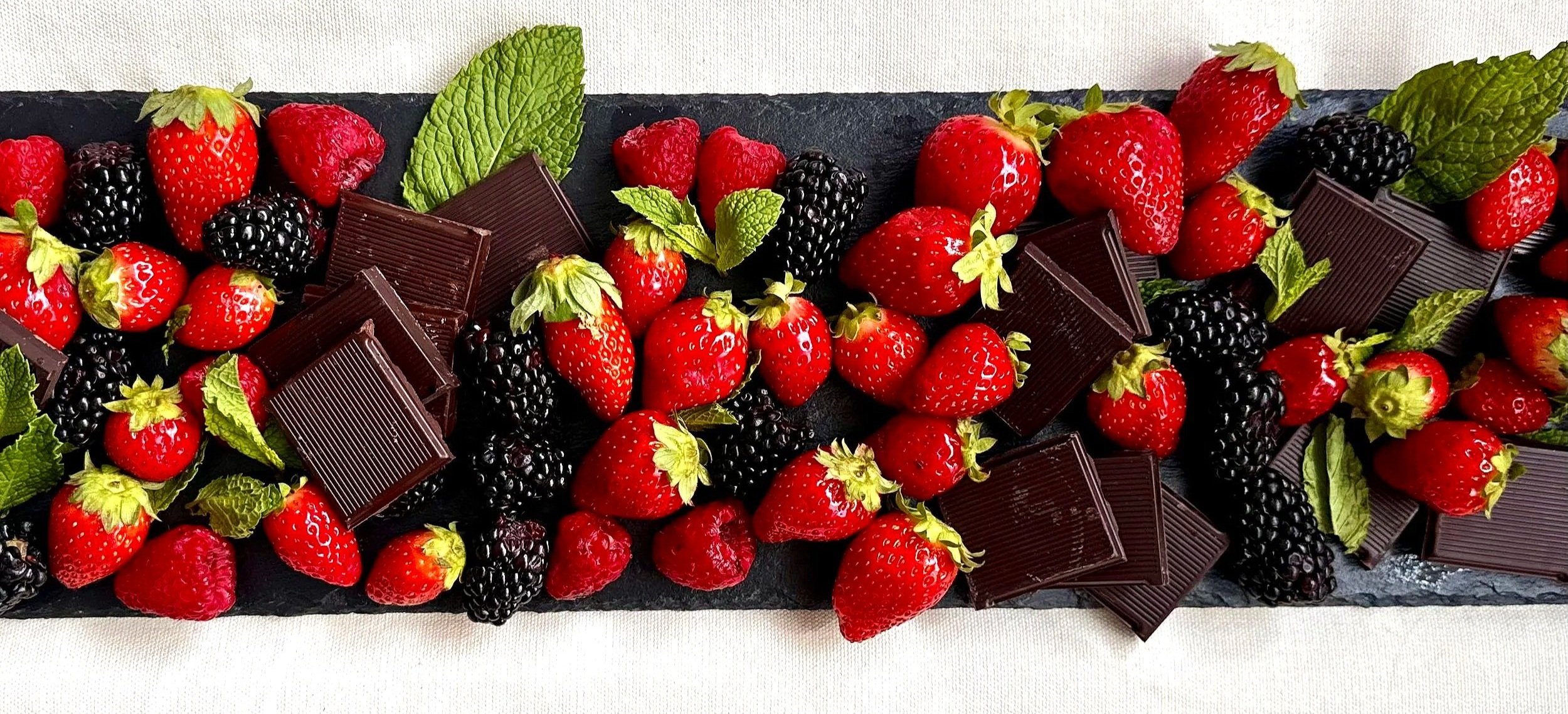 Production green room snack display for film set in Manhattan