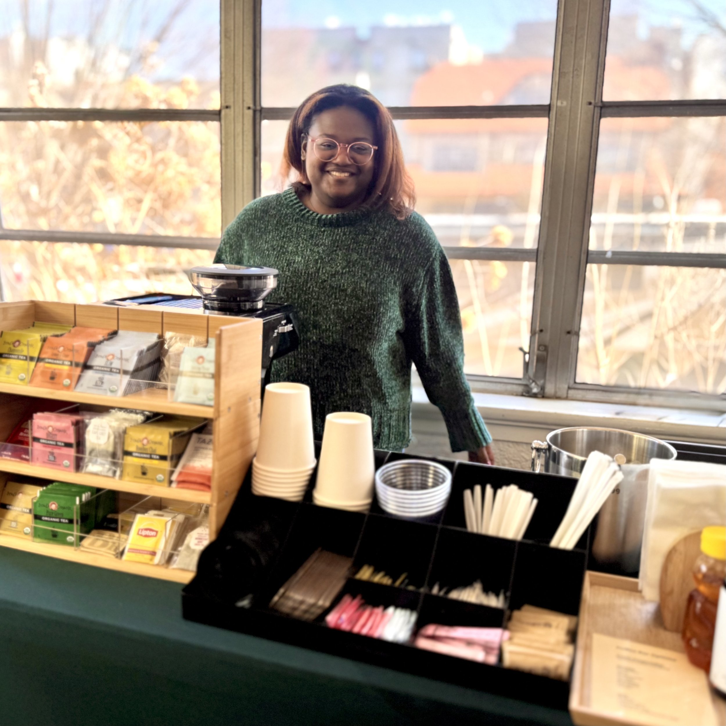 Espresso bar service for television production in Manhattan