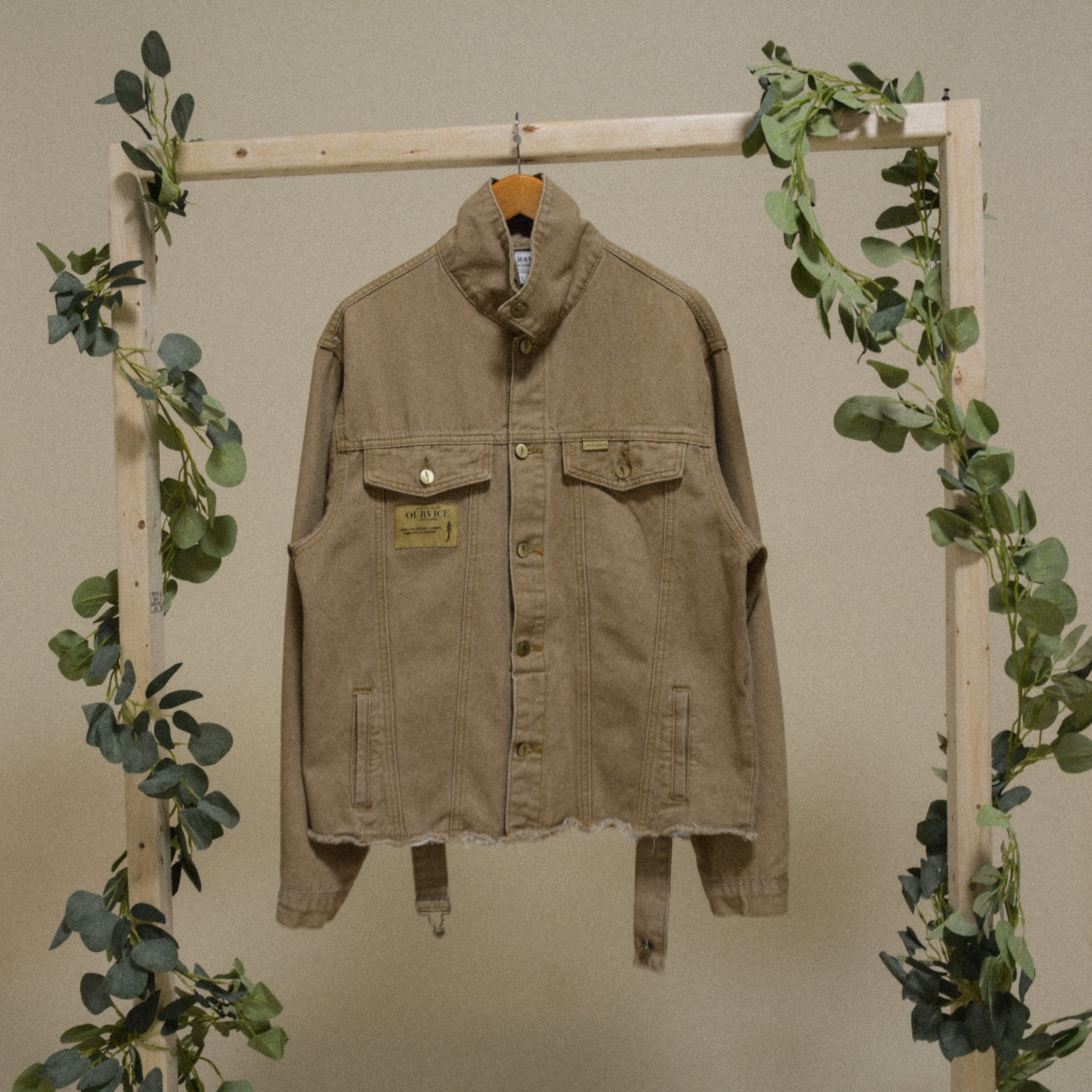 Tan Denim Jacket
