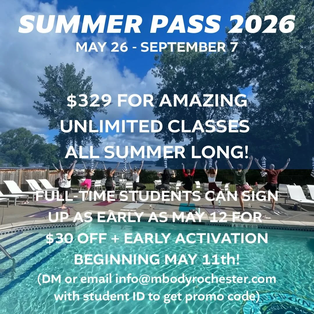 School&rsquo;s out (or almost). Sweat&rsquo;s everywhere. ☀️

College + high school students &mdash; your summer access just dropped. Early access to our Unlimited Summer Pass is officially live, plus $30 off.

Poolside classes. Beach workouts. Pop-u