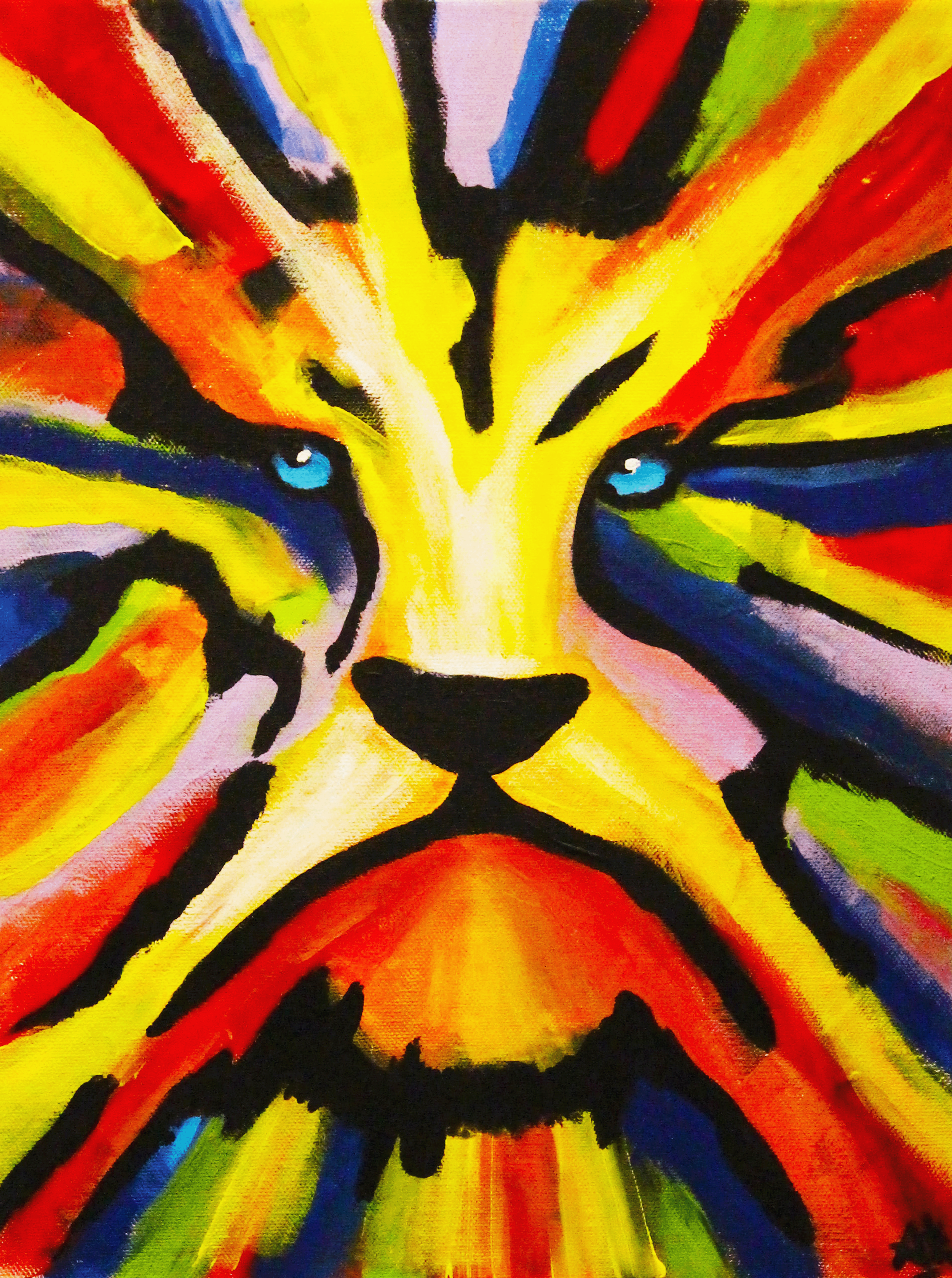 'Lioness' - 30x40cm