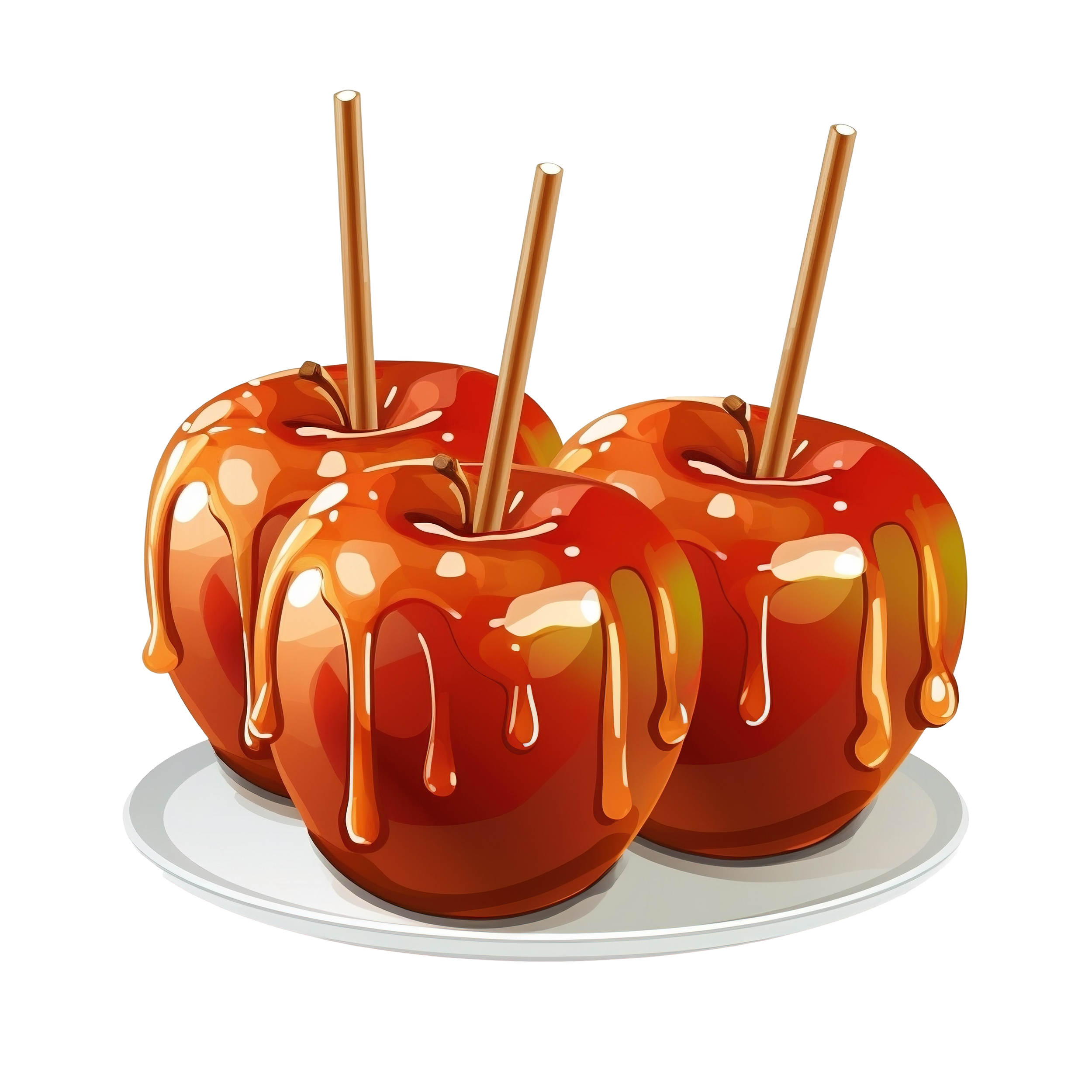 Caramel Apple Charm