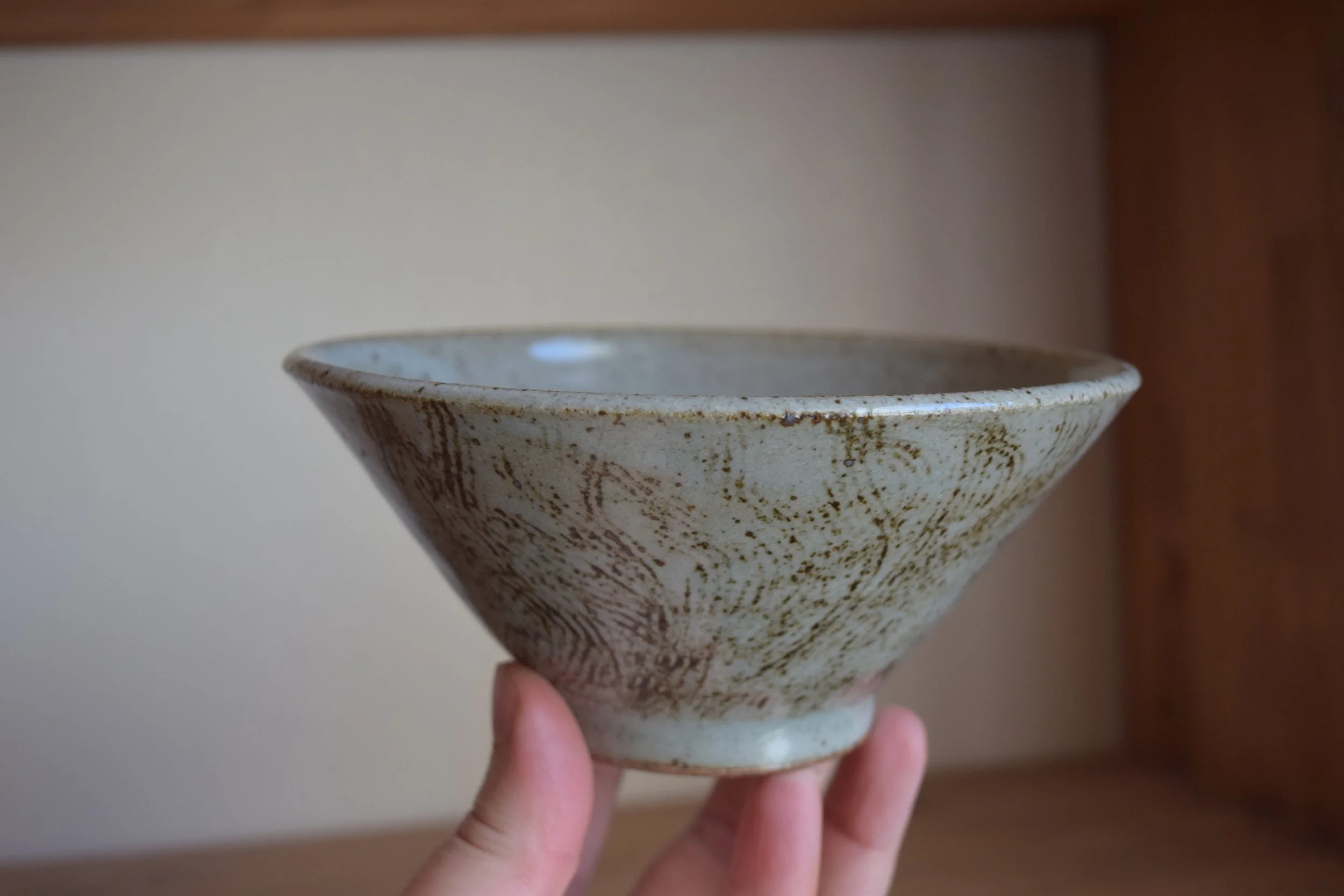 Small straight edge bowl