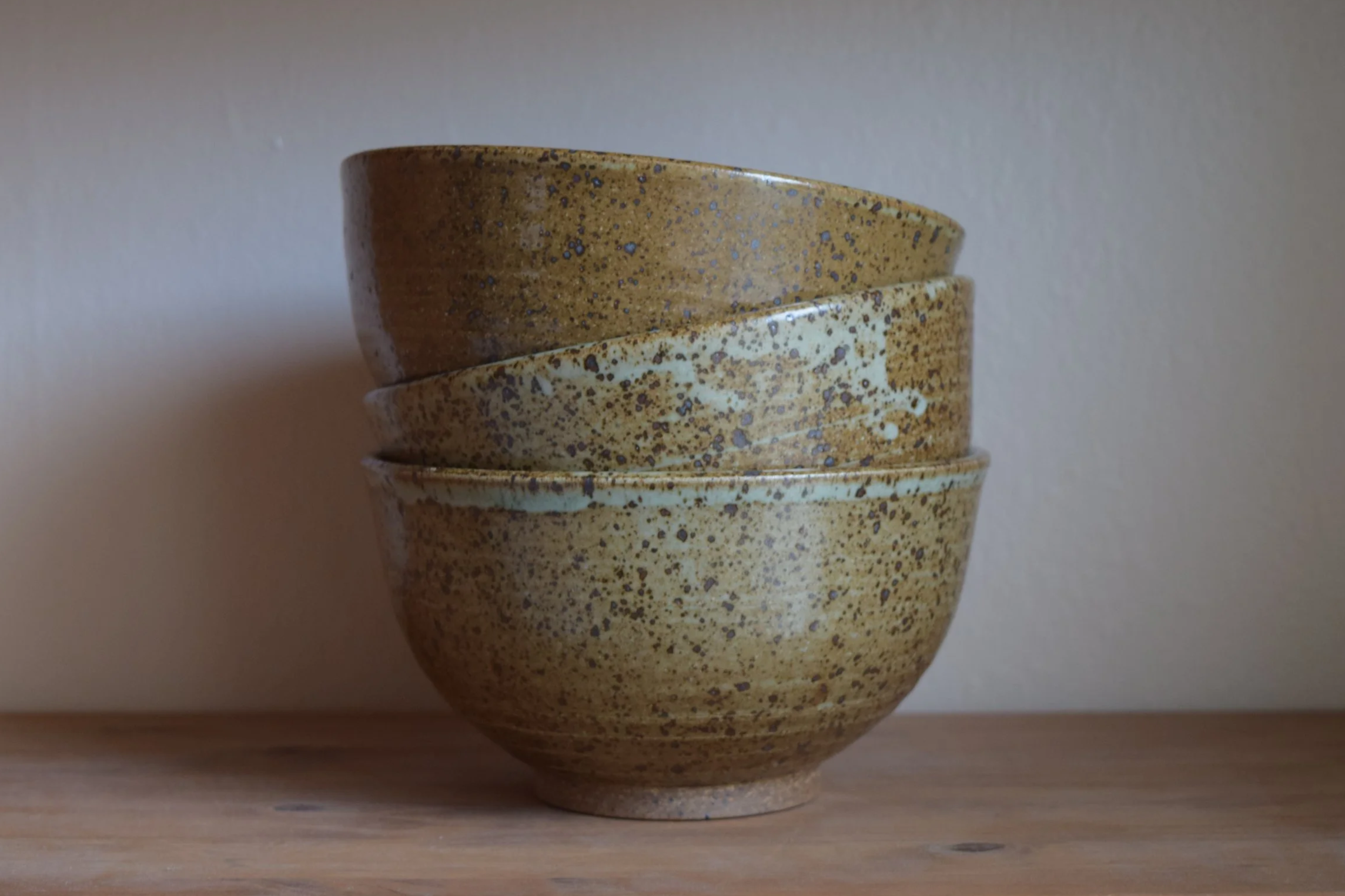 3 Stoneware Bowl Set