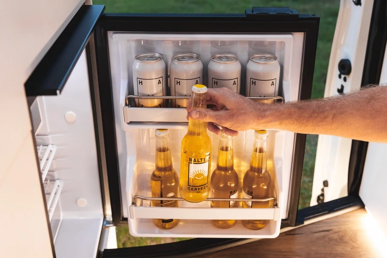 Brand New Toyota HiAce Luxury Designer Campervan SLWB, 85 Litre Upright Bushmans Fridge Freezer, Balter Beer, Cerveca Camplify Review