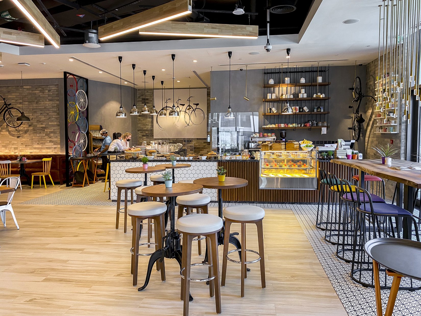 hotel coffee bar stools