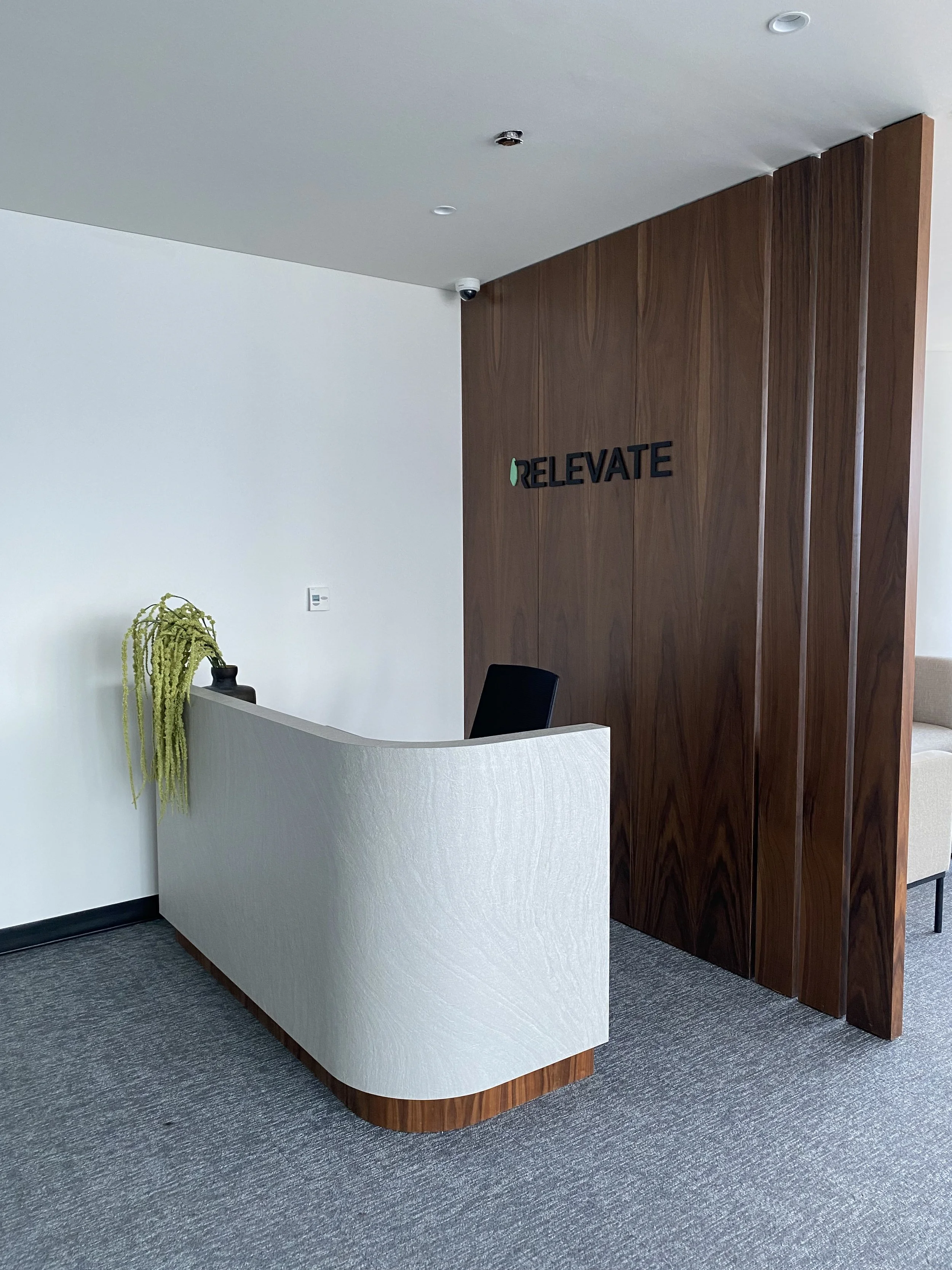reception desk