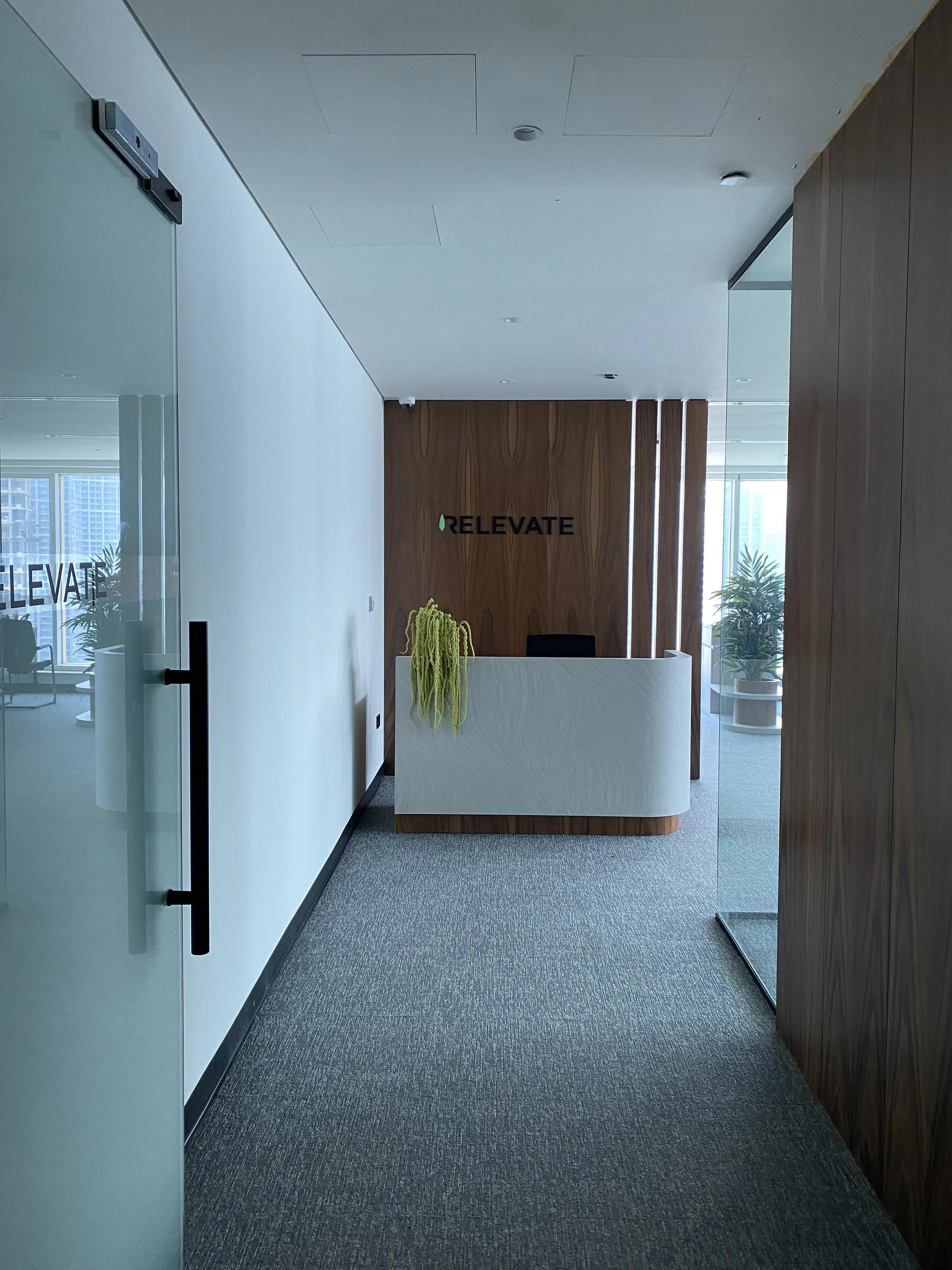 entrance, reception desk