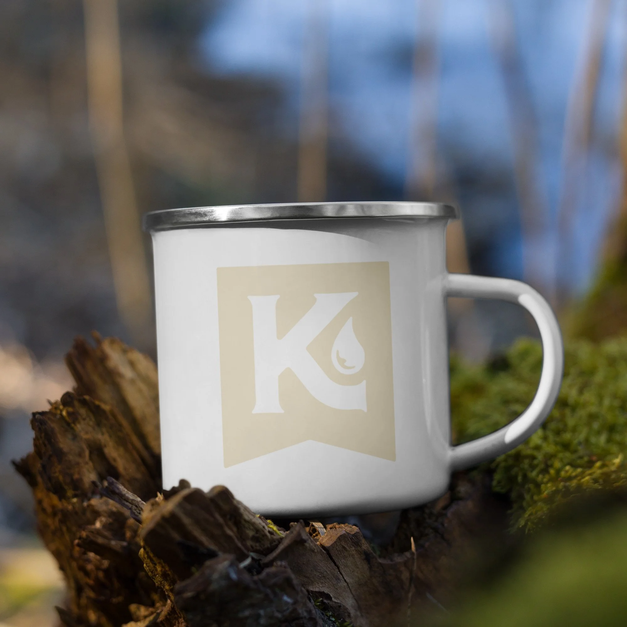 Signature Enamel Mug