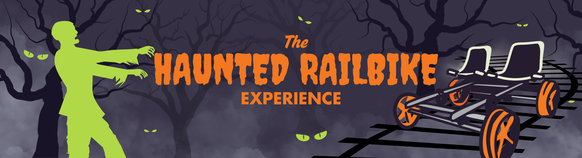 Haunted Rail Bike Experience