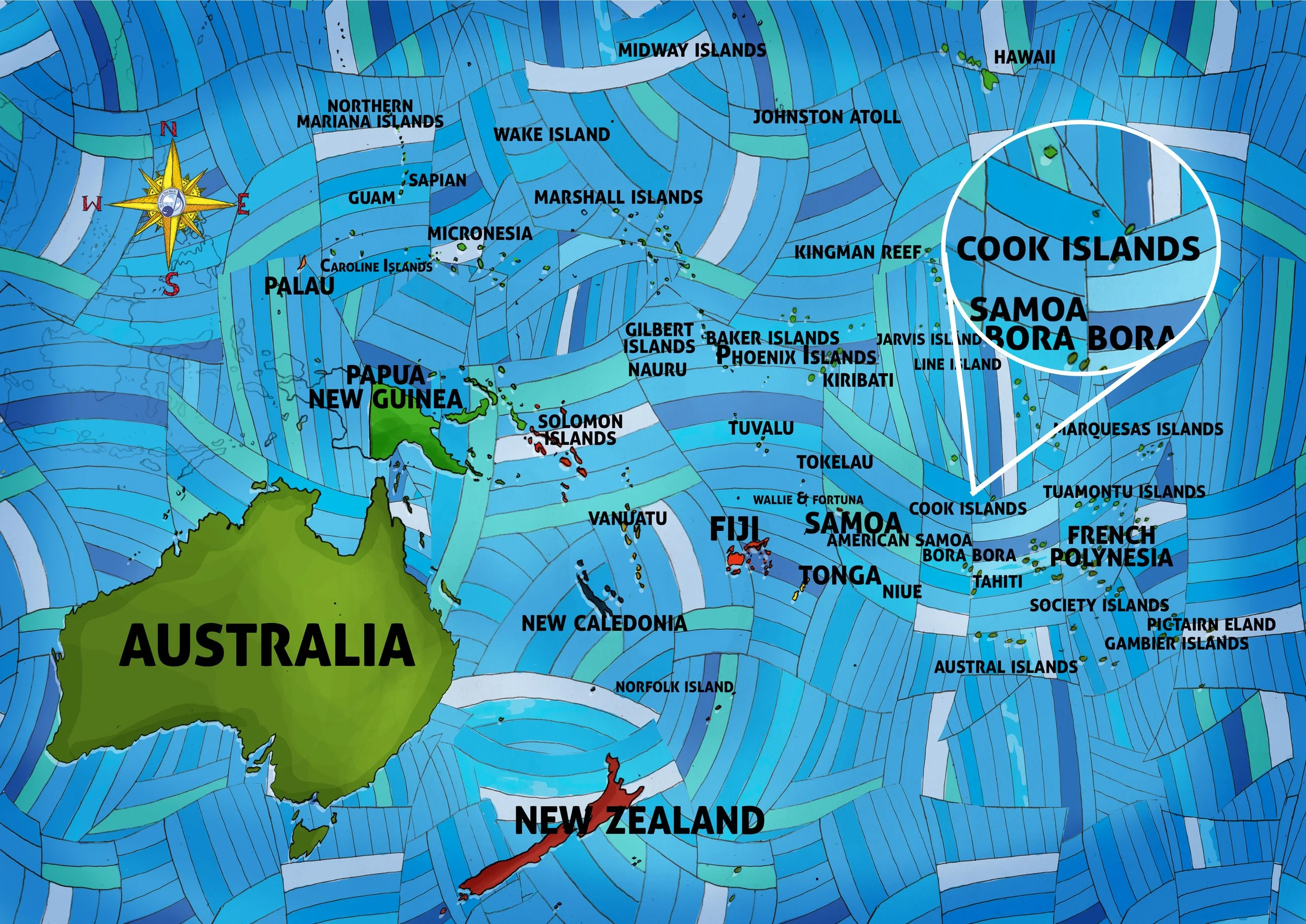 OCEANIA AND THE PACIFIC ISLANDS — THE COOK ISLANDS