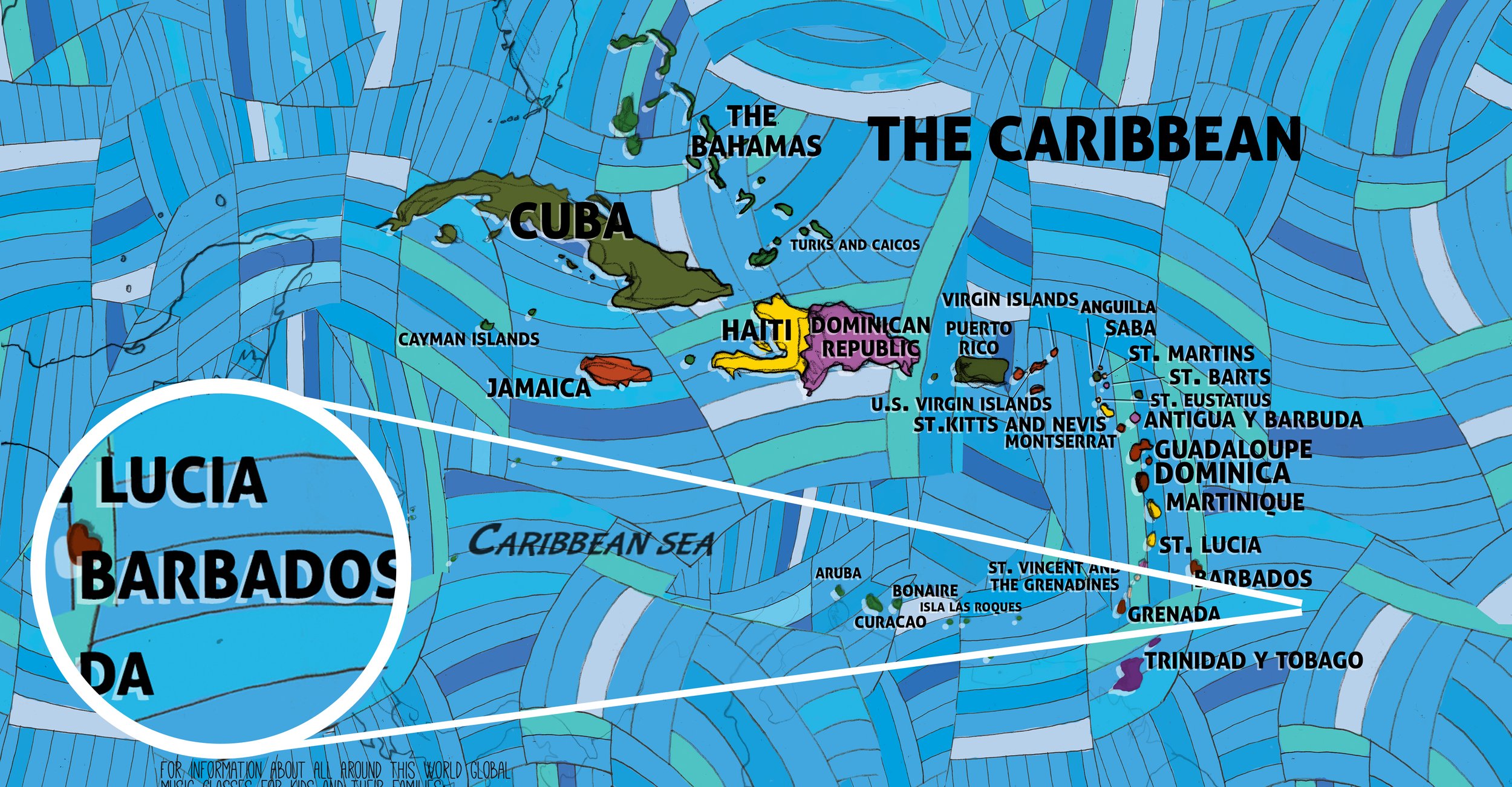 Barbados all around this world