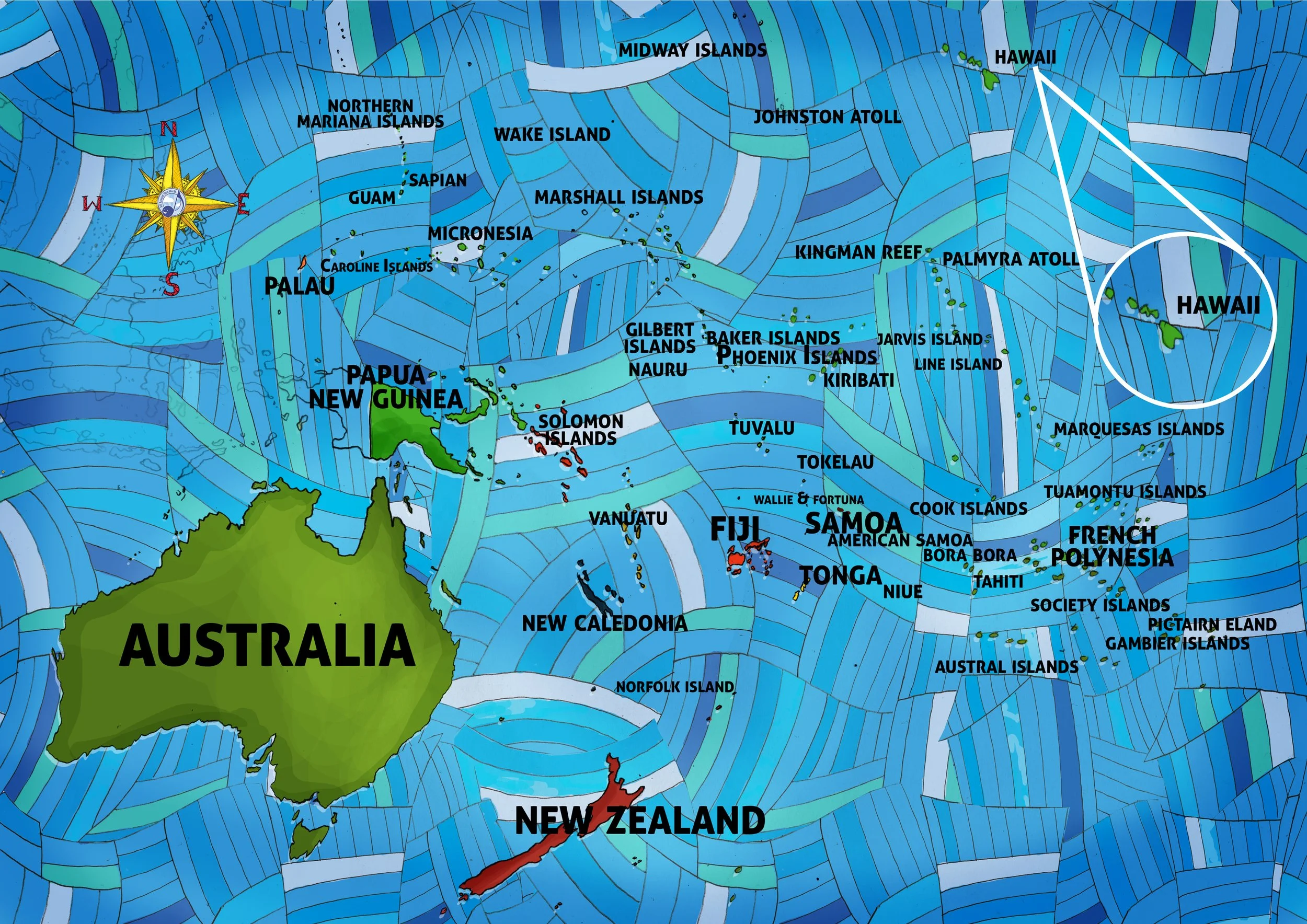 OCEANIA AND THE PACIFIC ISLANDS — HAWAII