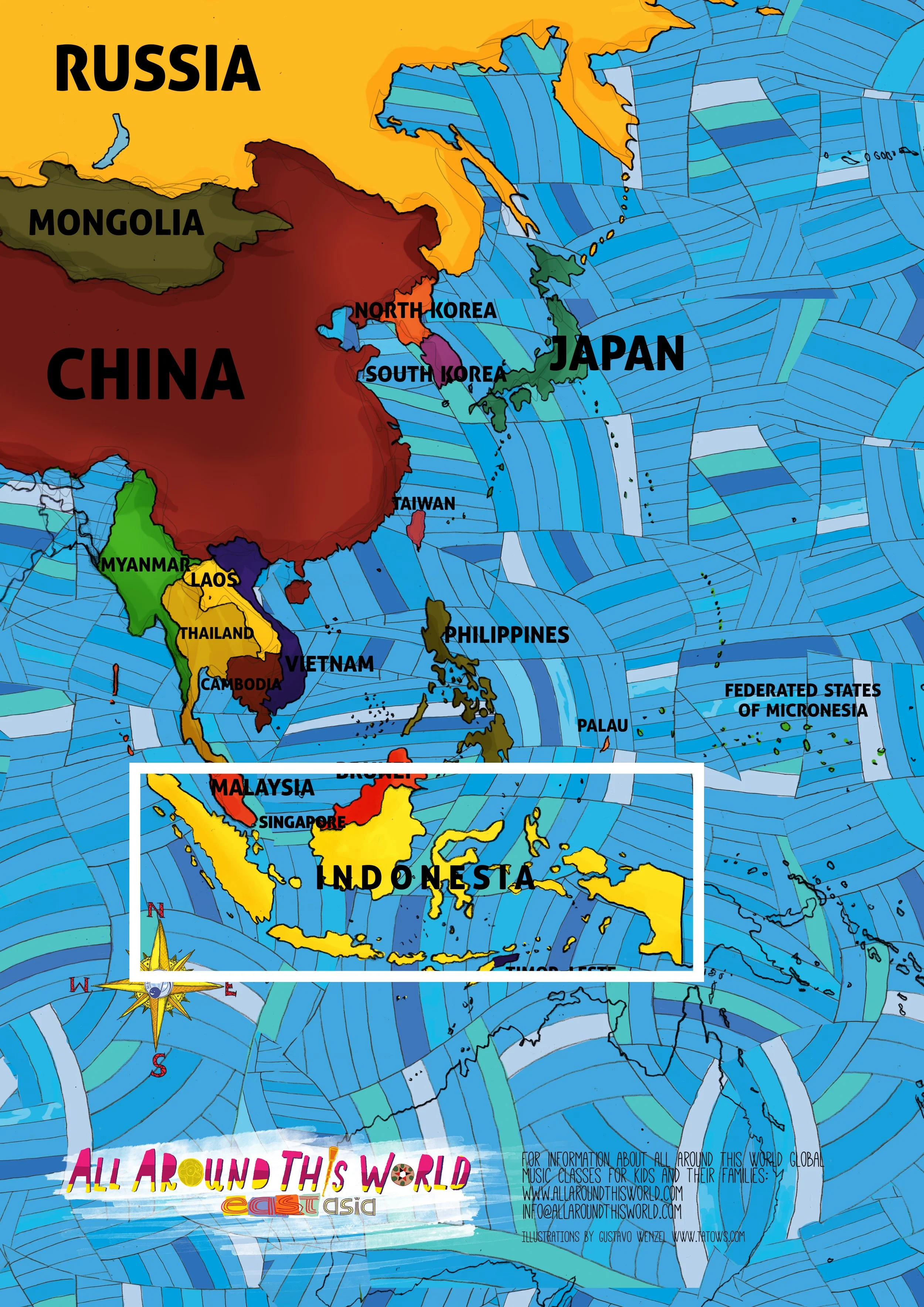 Indonesia — All Around This World