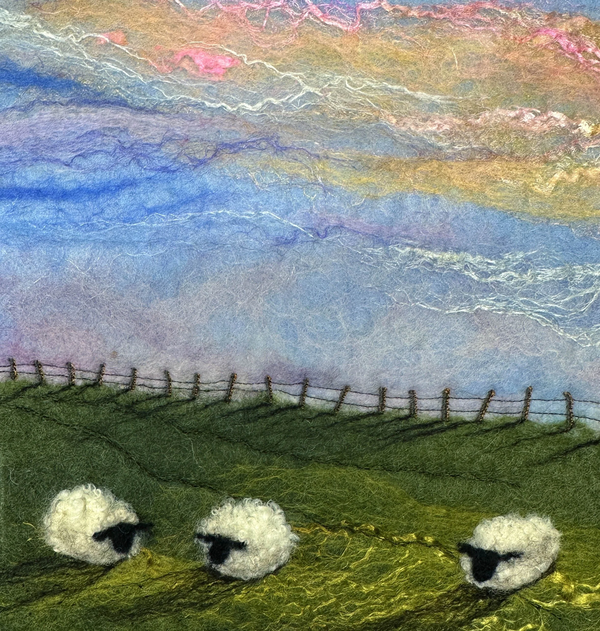 Meeting On Fresh Pasture (Original Artwork)