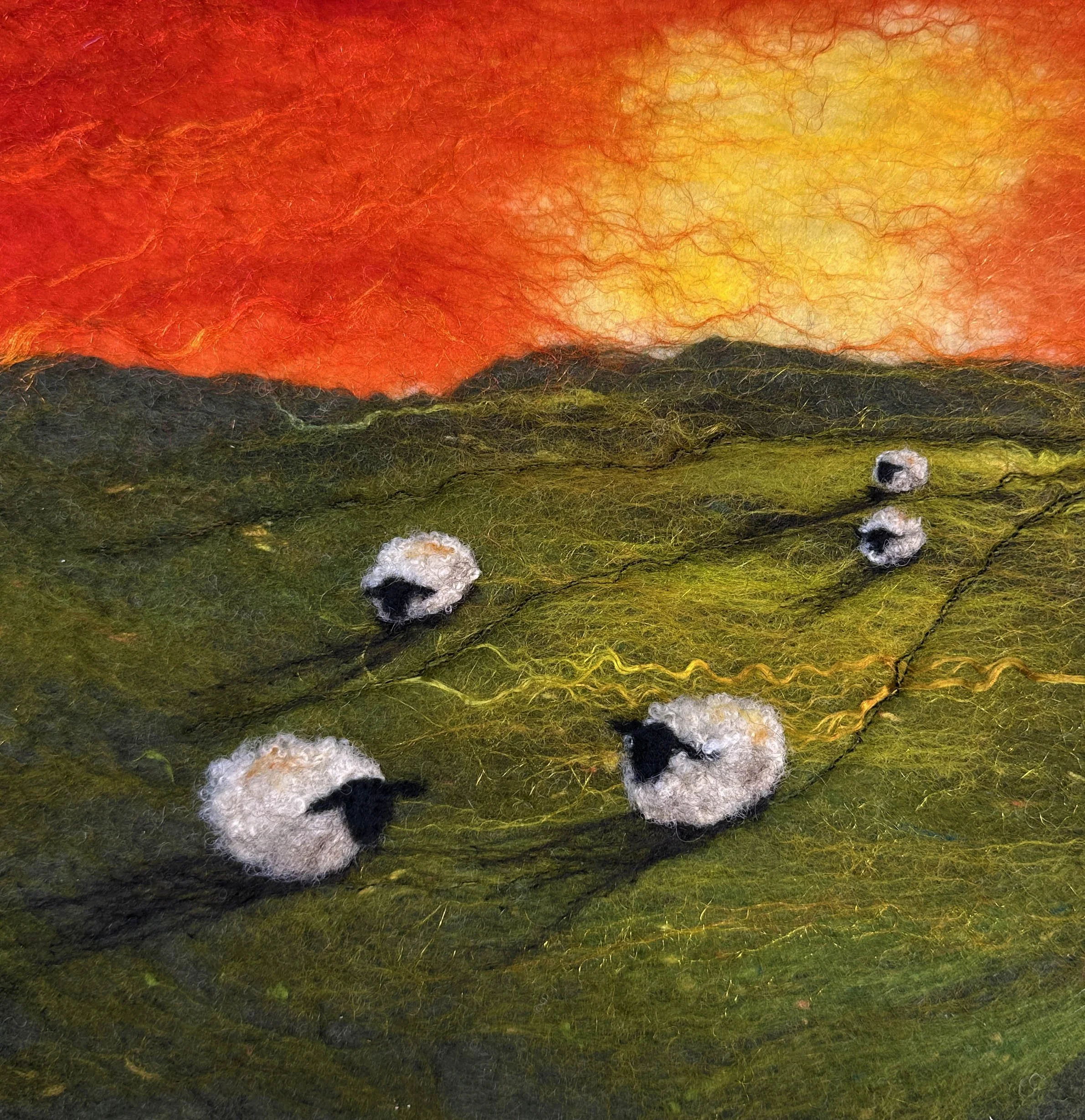 A Dartmoor Sunset (Original Artwork)