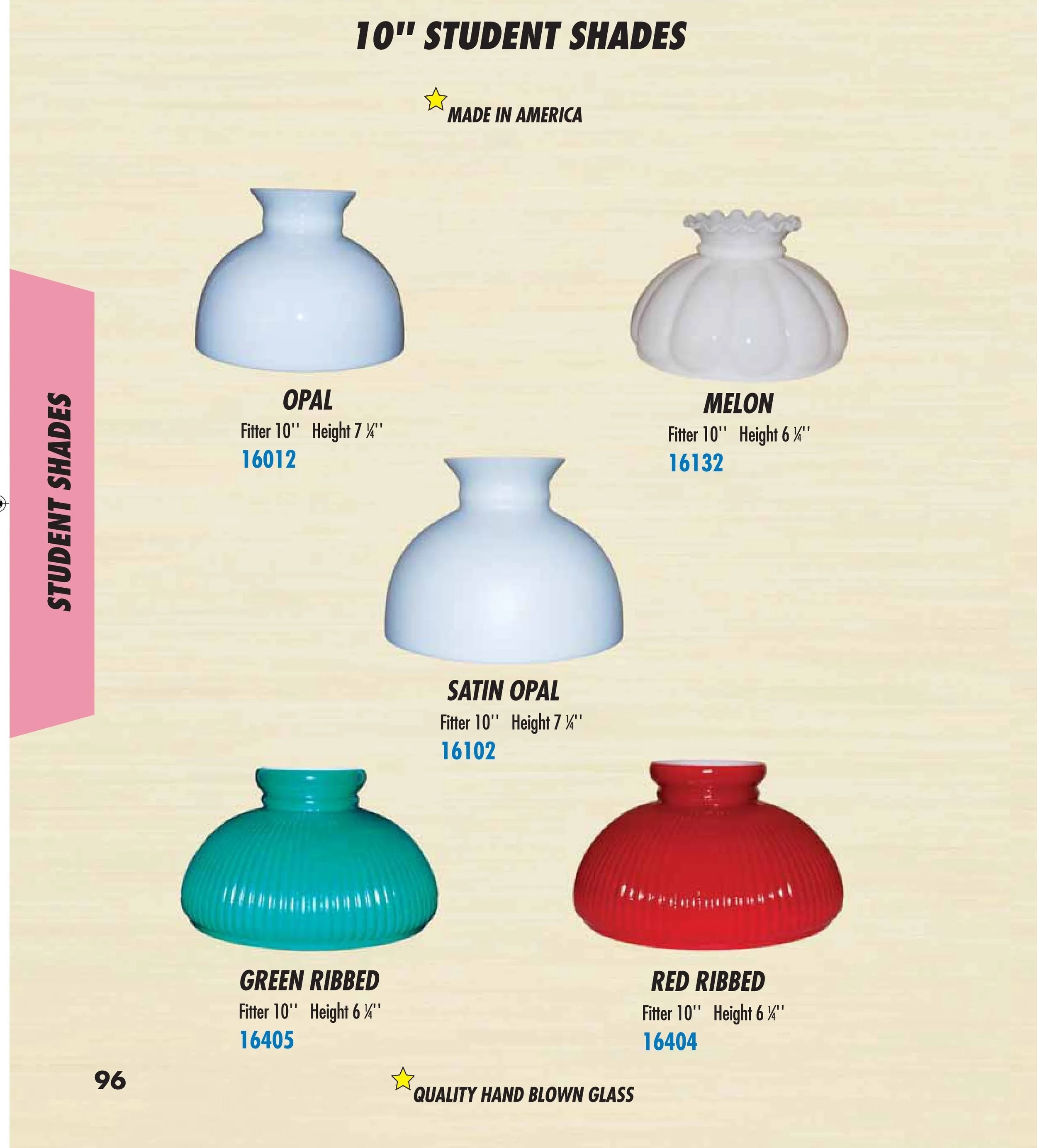 Student glass lamp shades deals