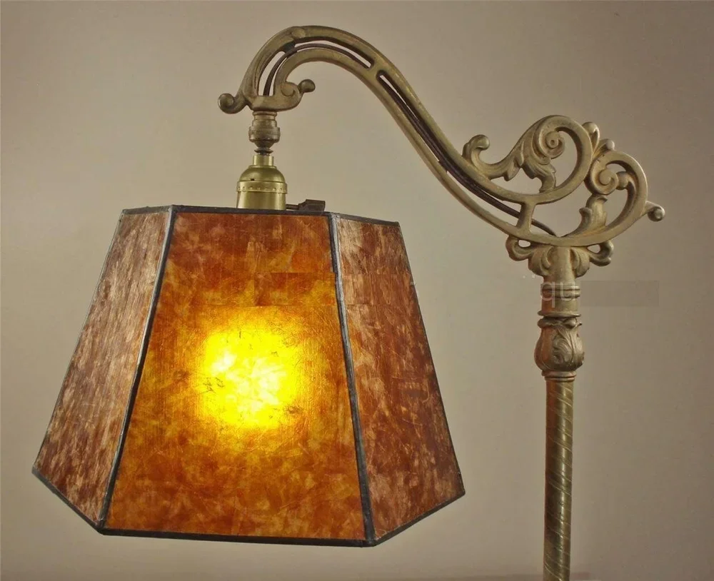 MICA LAMPSHADES FOR BRIDGE FLOOR LAMPS