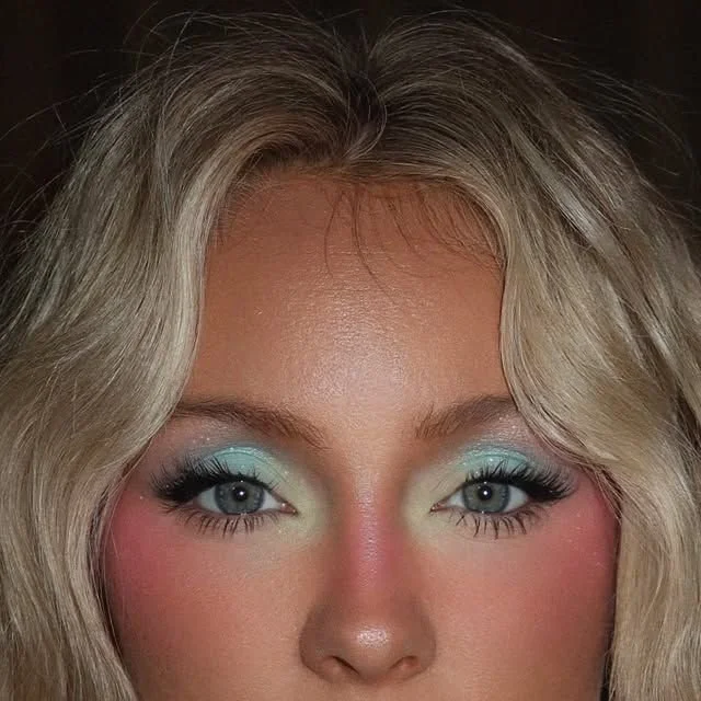 SOPHIA SINOT on Instagram_ %22signature nose blush, pastel shadows and frosted lip on my queen @zaralarsson for the cover of @hungermagazine 🌺%22.jpg