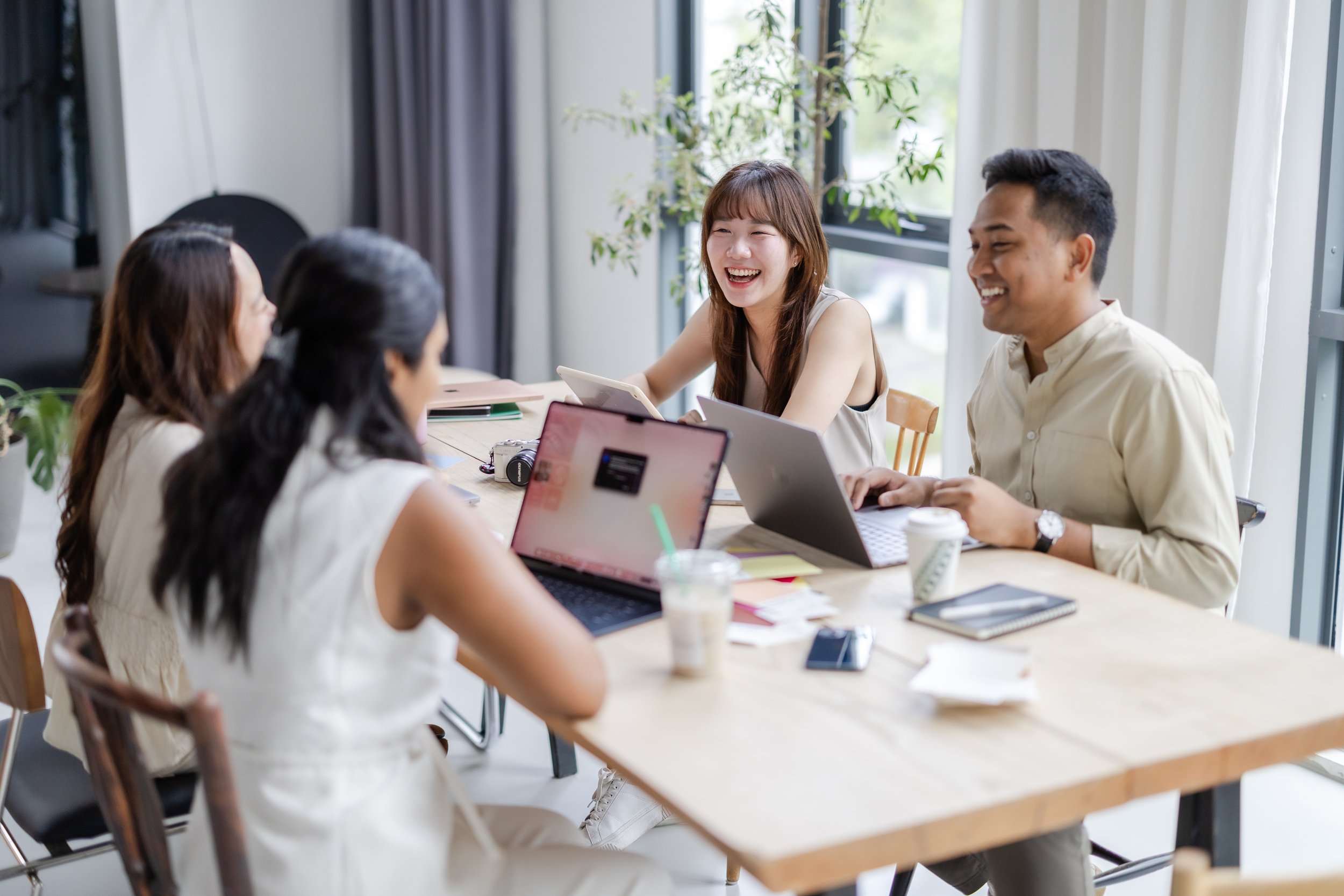 social media marketing agency in singapore working on content strategy and content creation