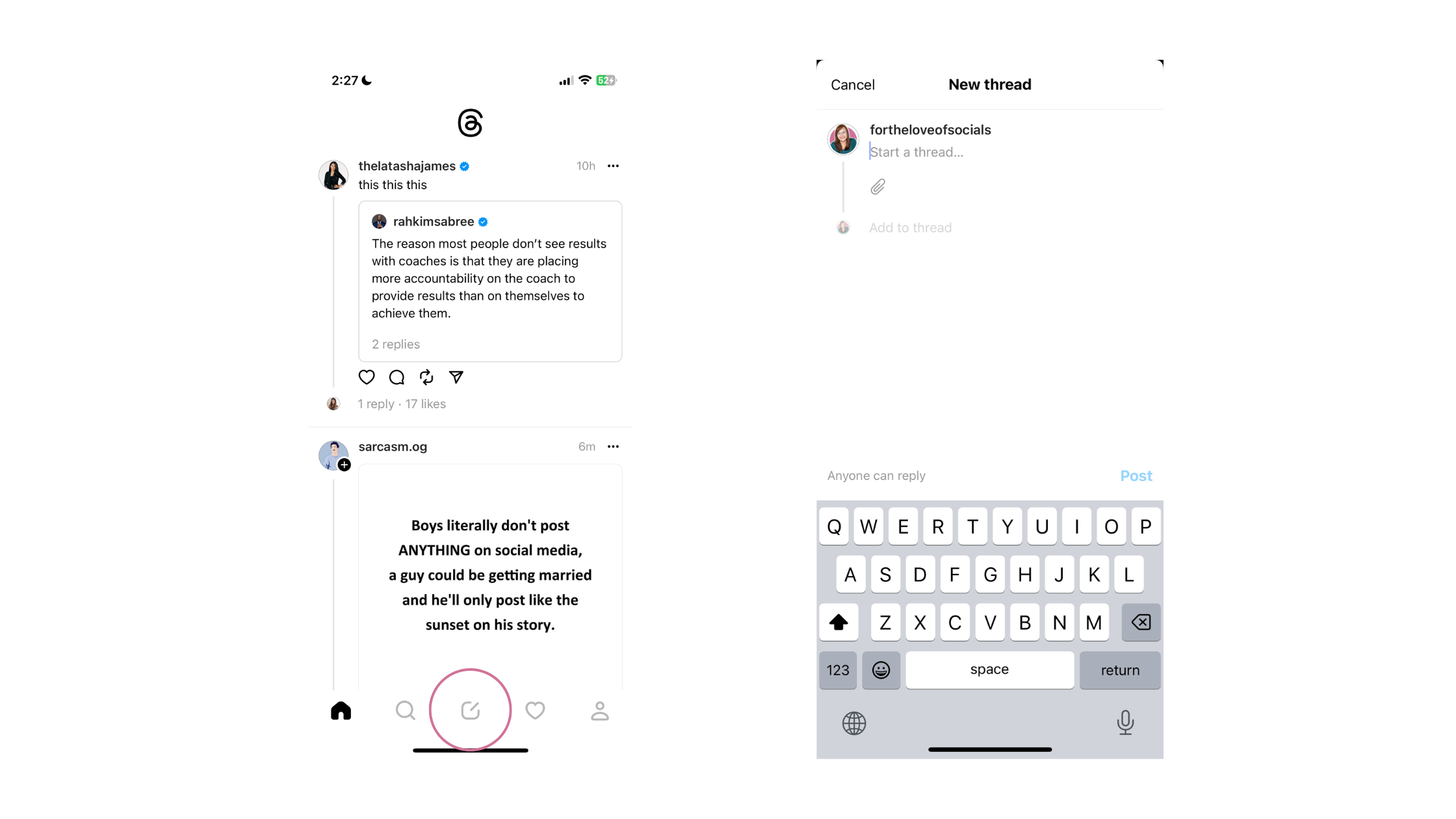 Threads Interface Twitter Introducing ‘Threads’ — For The Love of Socials