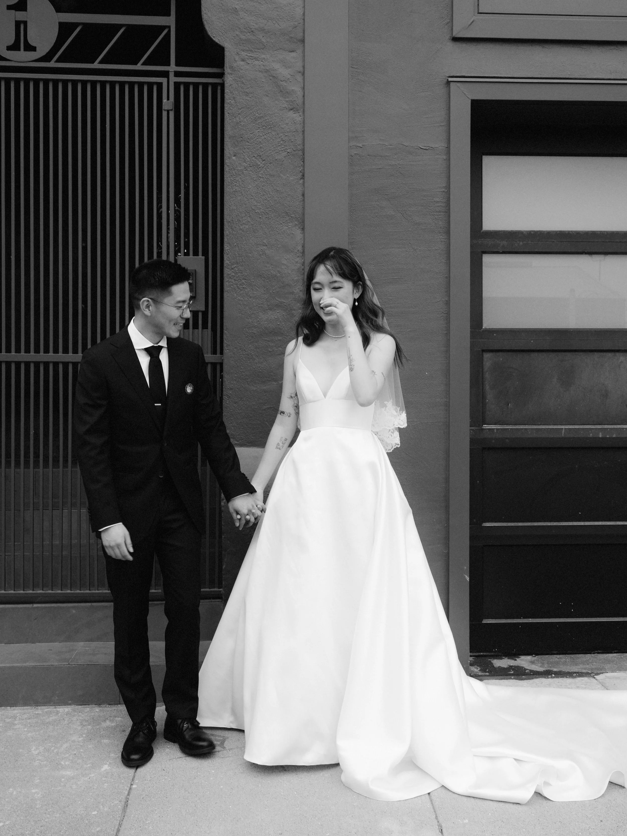 A Stable Cafe Wedding in San Francisco for Kayla and Andrew