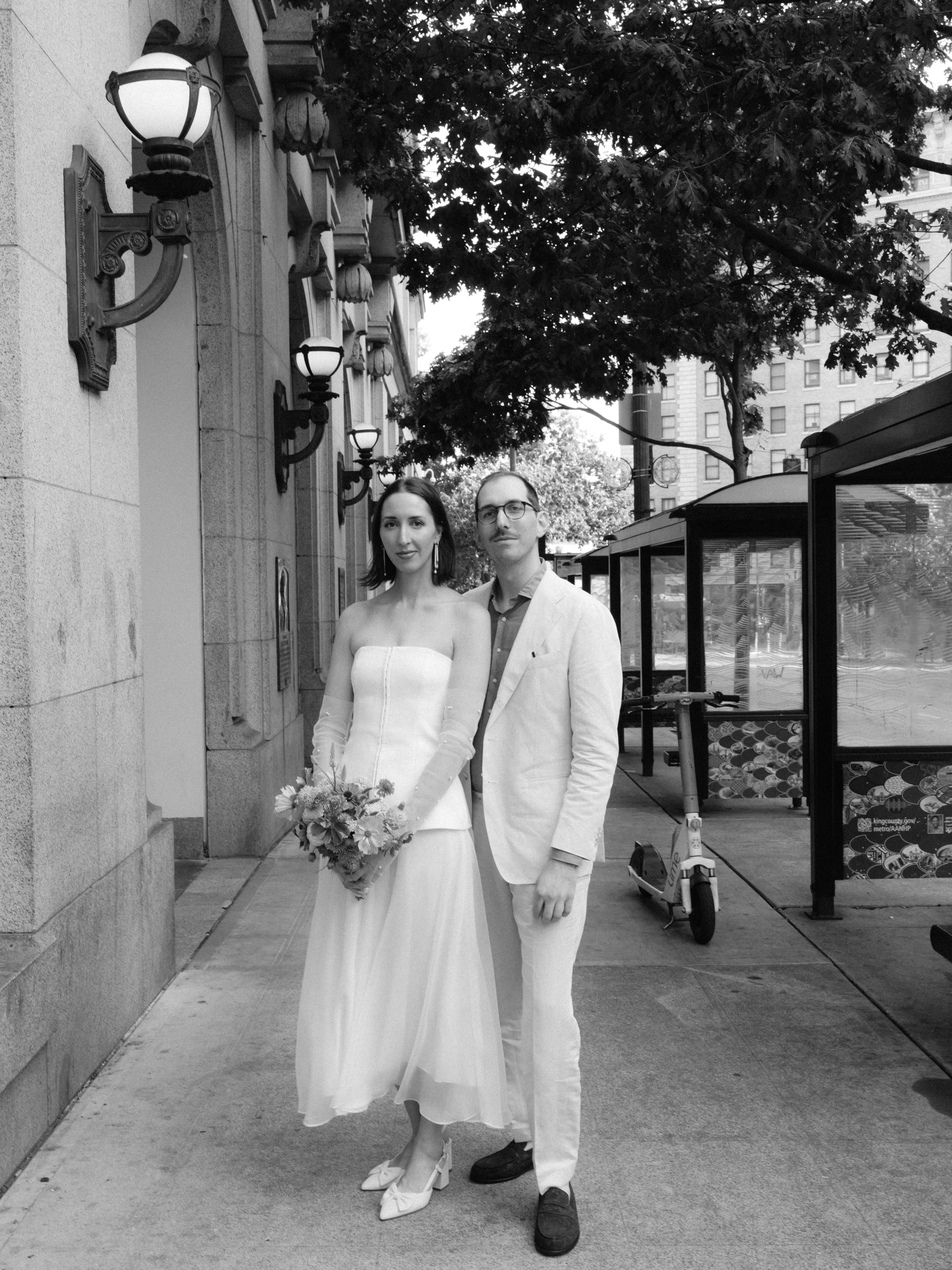 King County Courthouse wedding ceremony in downtown Seattle
