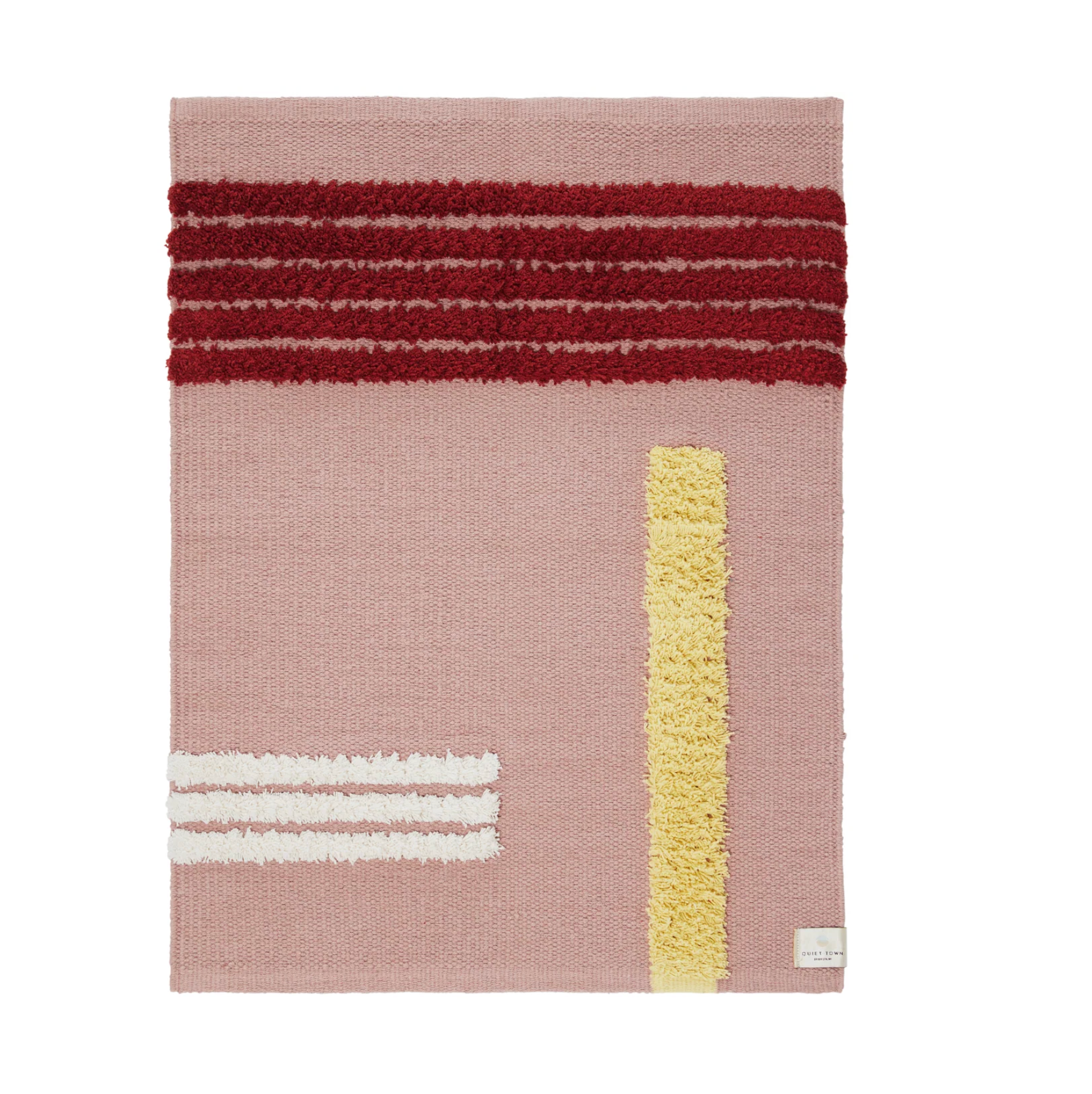 Quiet Town, Reyes Bath Mat, Rose