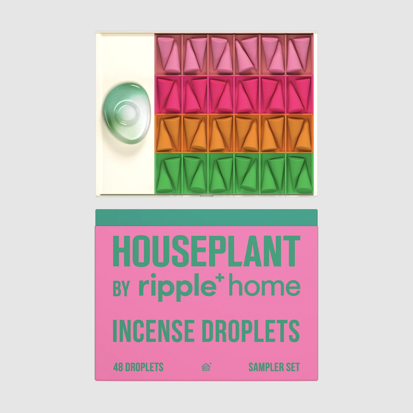 Houseplant By Ripple Home, Incense Droplets By Seth