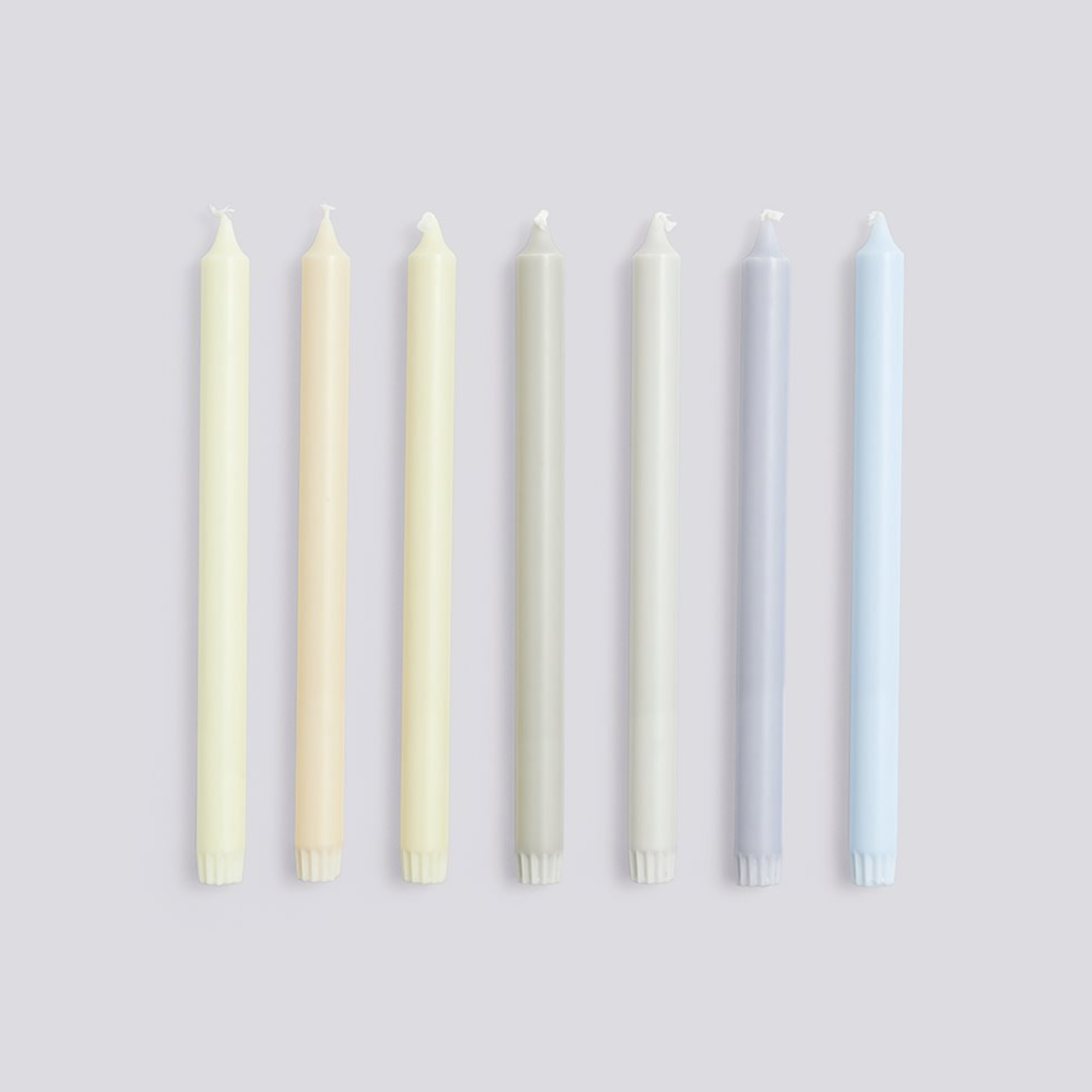 HAY, Gradient Candle, Set Of 7, Neutrals