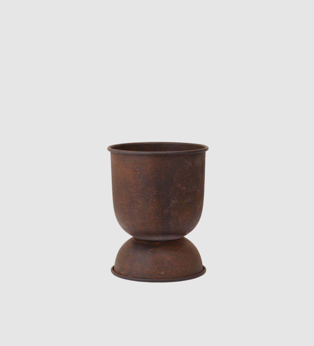 Ferm LIVING, Hourglass Pot, Extra Small, Rust