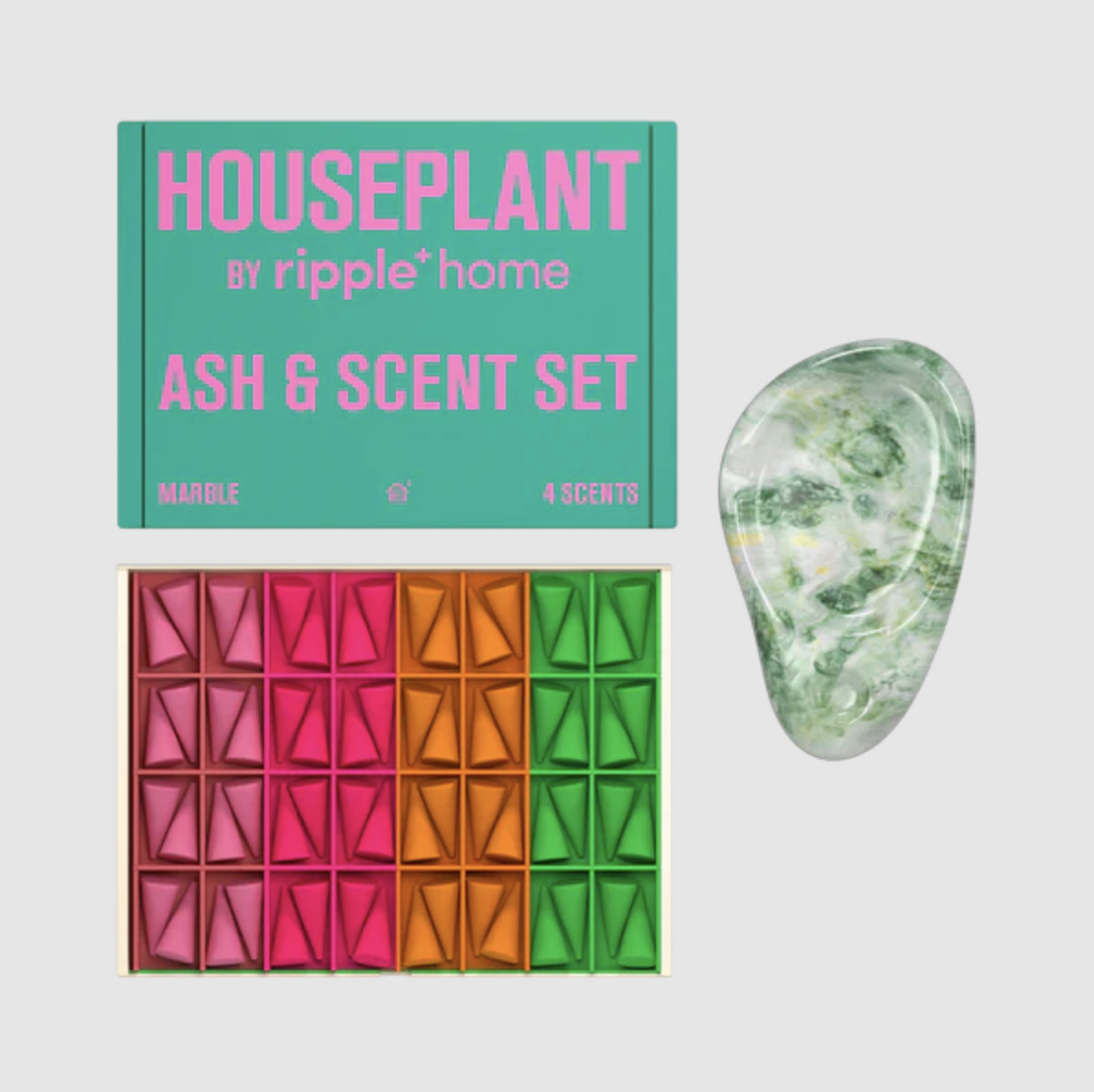 Houseplant By Ripple Home, Ash & Scent Set By Seth