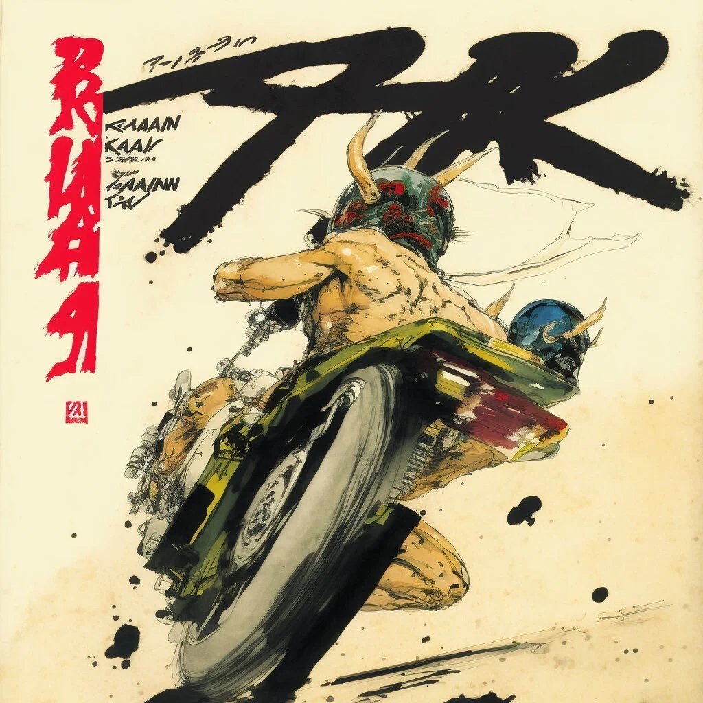 Ralph Steadman Inspired Mag Covers
@uchu.jinshu.mag

#aigeneratedart #racingmagazine #midjourney #streetracing #ai #aigenerated #aiart #magazinecover #aimagazine #aidesign #midjourneyart  #streetracingmagazine #racingmagazine #aicreation 

@complex @