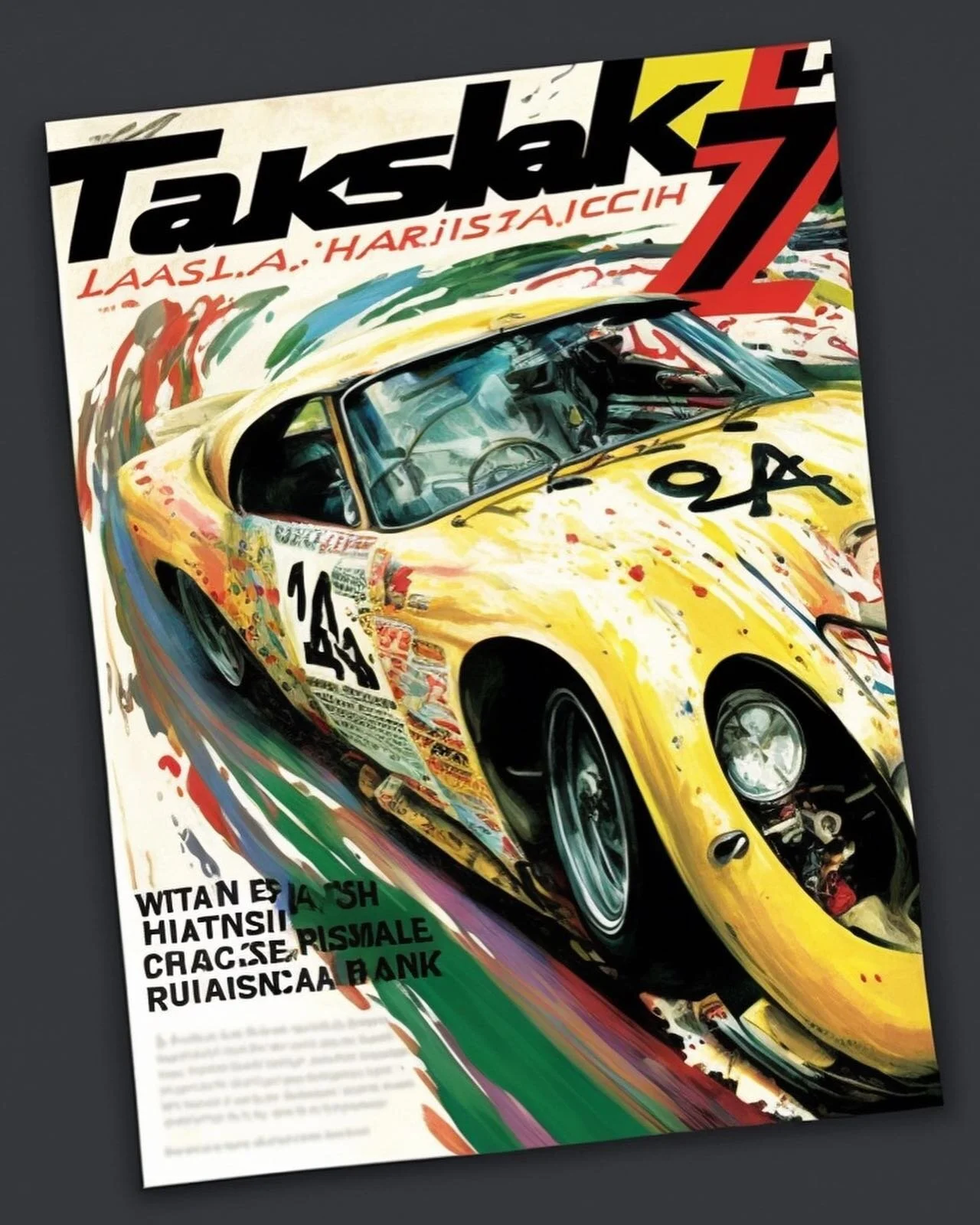 Jackson Pollock Inspired Mag Covers
@uchu.jinshu.mag

#aigeneratedart #racingmagazine #midjourney #streetracing #ai #aigenerated #aiart #magazinecover #aimagazine #aidesign #midjourneyart  #streetracingmagazine #racingmagazine #aicreation 

@complex 