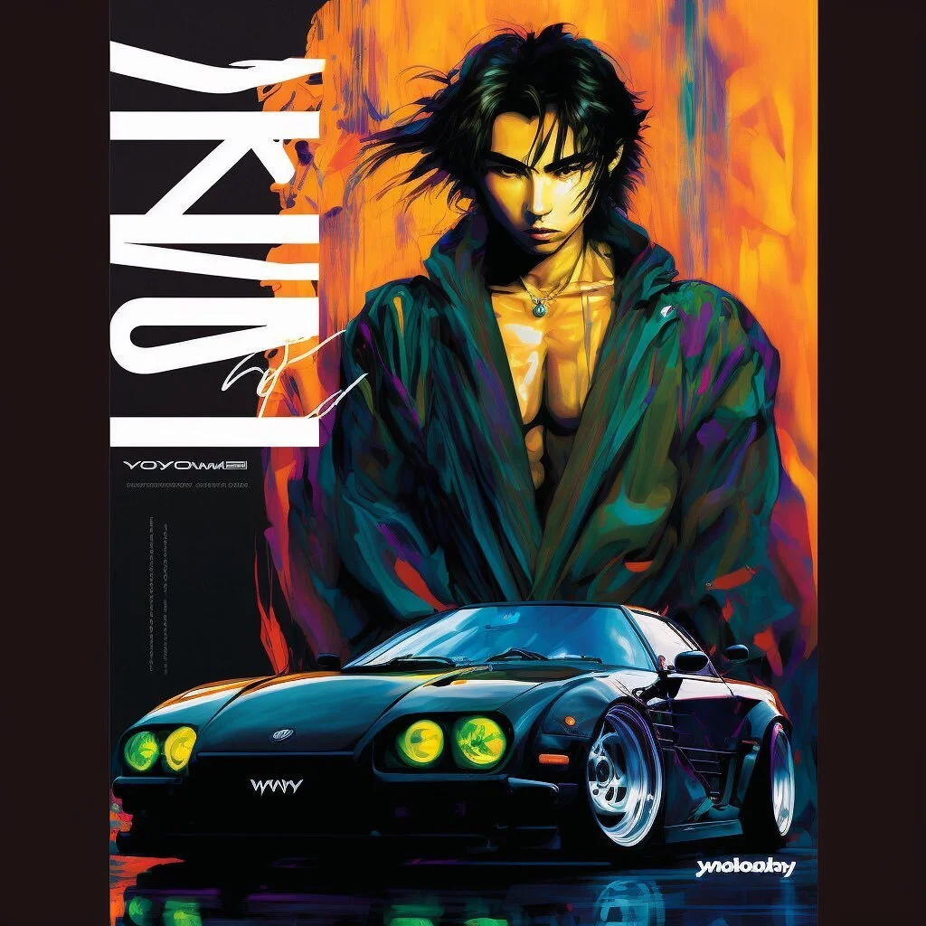 Yohji Yamamoto Inspired Mag Covers
@uchu.jinshu.mag

#aigeneratedart #racingmagazine #midjourney #streetracing #ai #aigenerated #aiart #magazinecover #aimagazine #aidesign #midjourneyart  #streetracingmagazine #racingmagazine #aicreation