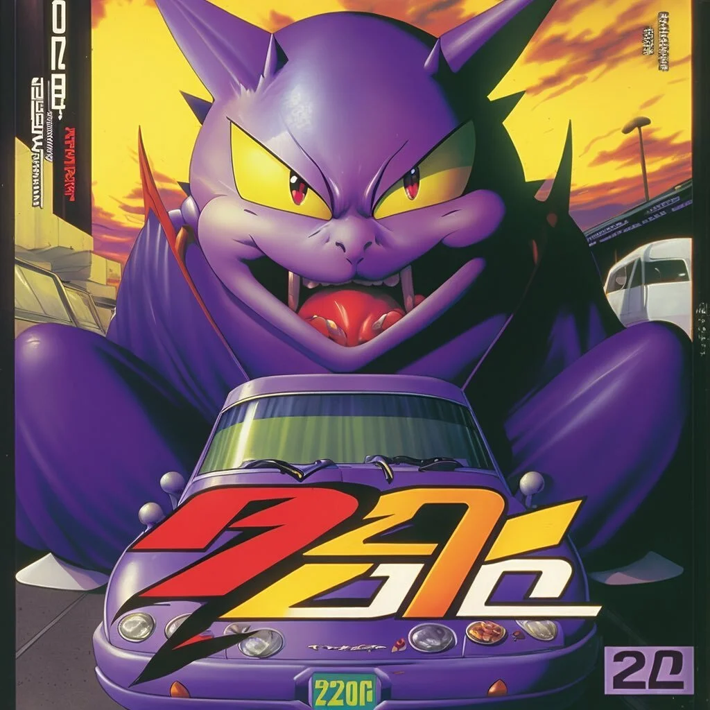 Gengar Inspired Mag Covers
@uchu.jinshu.mag

#aigeneratedart #racingmagazine #midjourney #streetracing #ai #aigenerated #aiart #magazinecover #aimagazine #aidesign #midjourneyart  #streetracingmagazine #racingmagazine #aicreation 

@complex @hidden.n