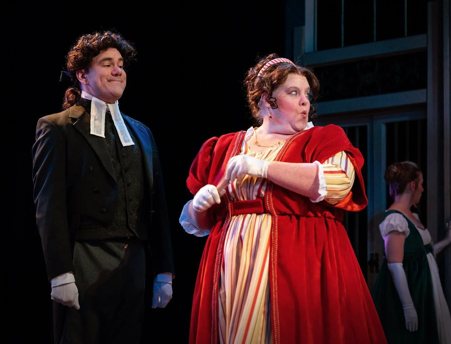 Some smaller stitching assignments I had included these tulip sleeves for Mrs. Bennet!

Designed by @reederinn 
Photos from @texasshakes 

╭┈◦&bull;◦❥&bull;◦

#stitching#sewing#costumes#costumemaker#sewist#tsf#texasshakespearefestival#theatre#pridean