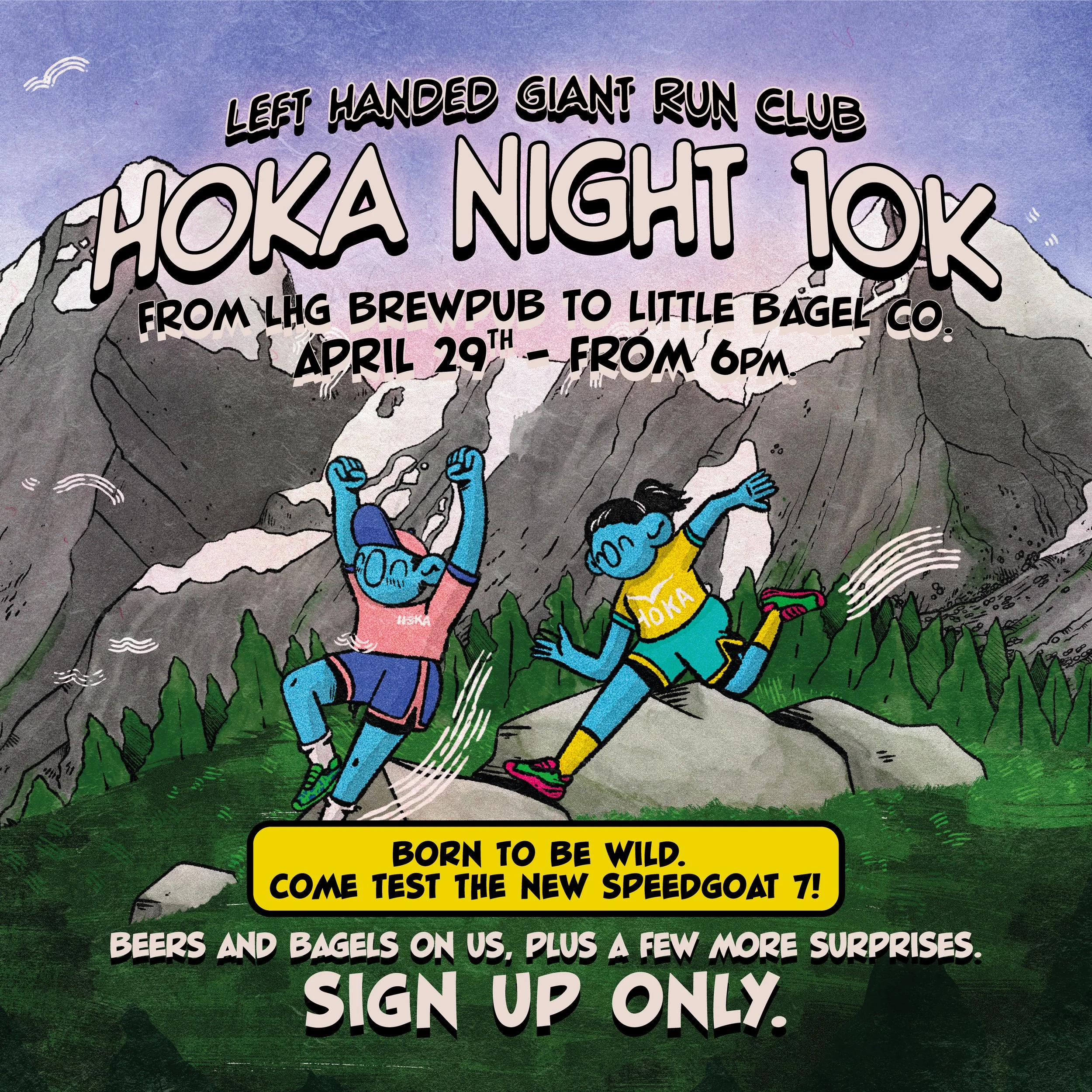 LHG X HOKA Speedgoat Trail Run