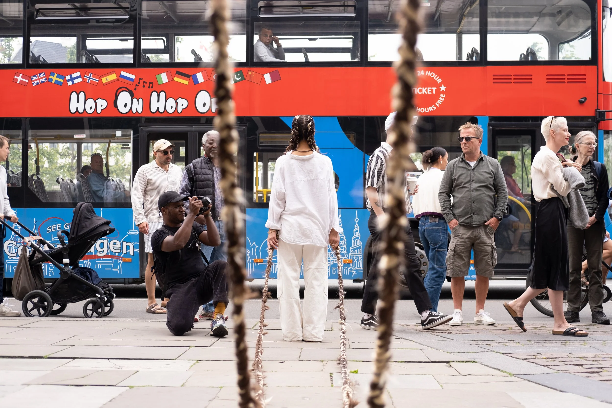 We’re Magic. We’re Real #3 (These Walls), 2021. Performance, Archives in the Tongue: A Litany of Freedoms, Kunsthal Charlottenborg, 2022. Photos by Marlene Anne Lough.