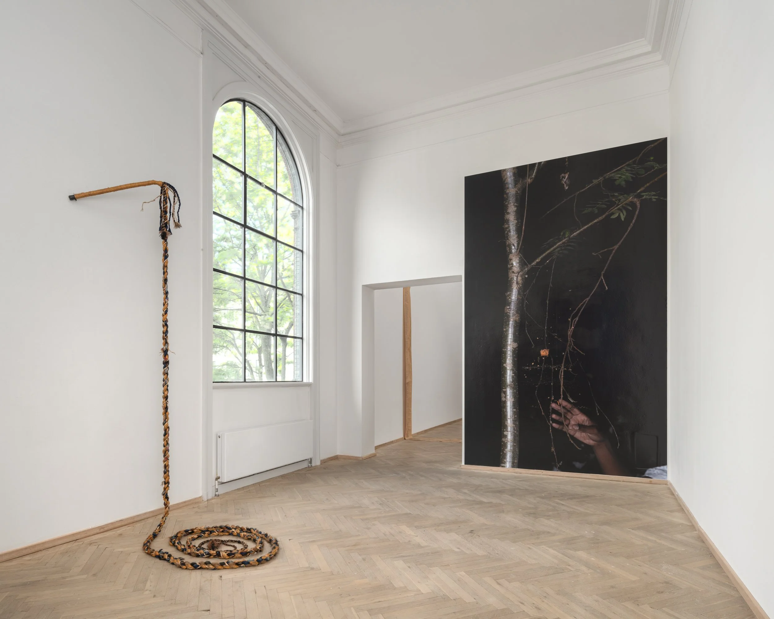 In The Time of Ongoing War, Can We Flee into Each Other?. Installation view, Kunsthal Charlottenborg, 2022. Photo by David Stjernholm.