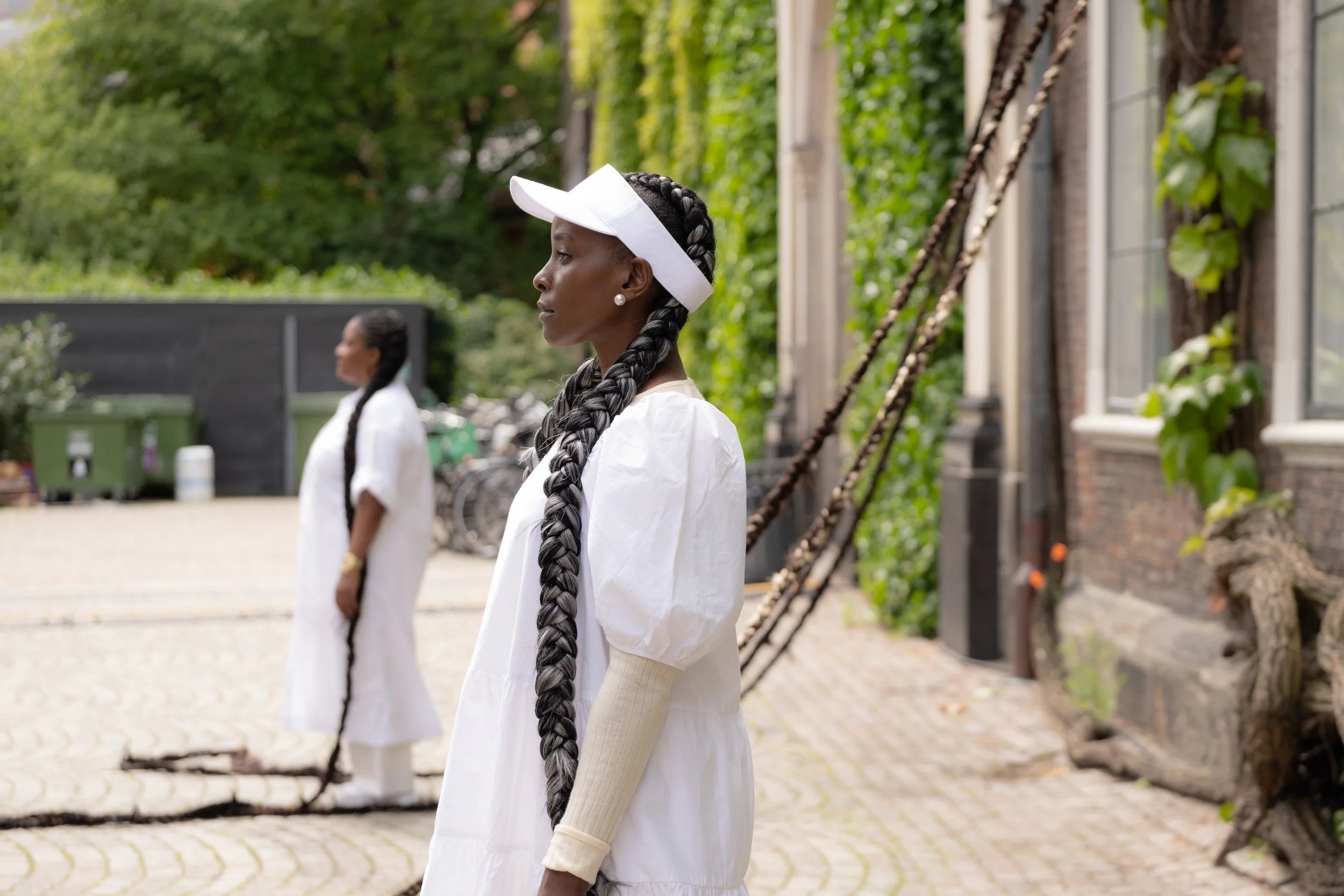 We’re Magic. We’re Real #3 (These Walls), 2021. Performance, Archives in the Tongue: A Litany of Freedoms, Kunsthal Charlottenborg, 2022. Photos by Marlene Anne Lough.