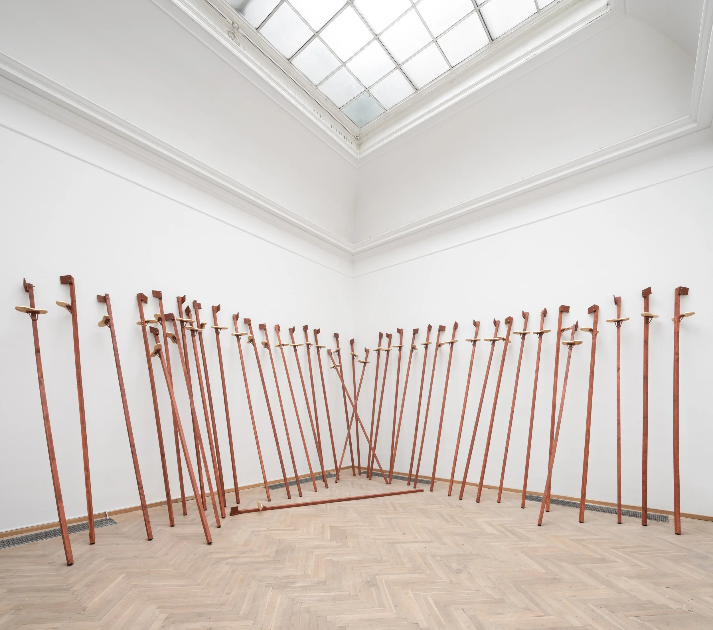 Jumbie Tree, the Flesh of Tree. The Flesh of Skin. Installation view, Kunsthal Charlottenborg, 2022. Photo by David Stjernholm.