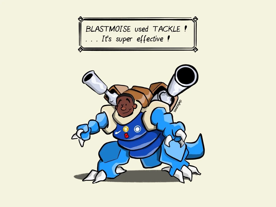 BLASTMOISE used TACKLE