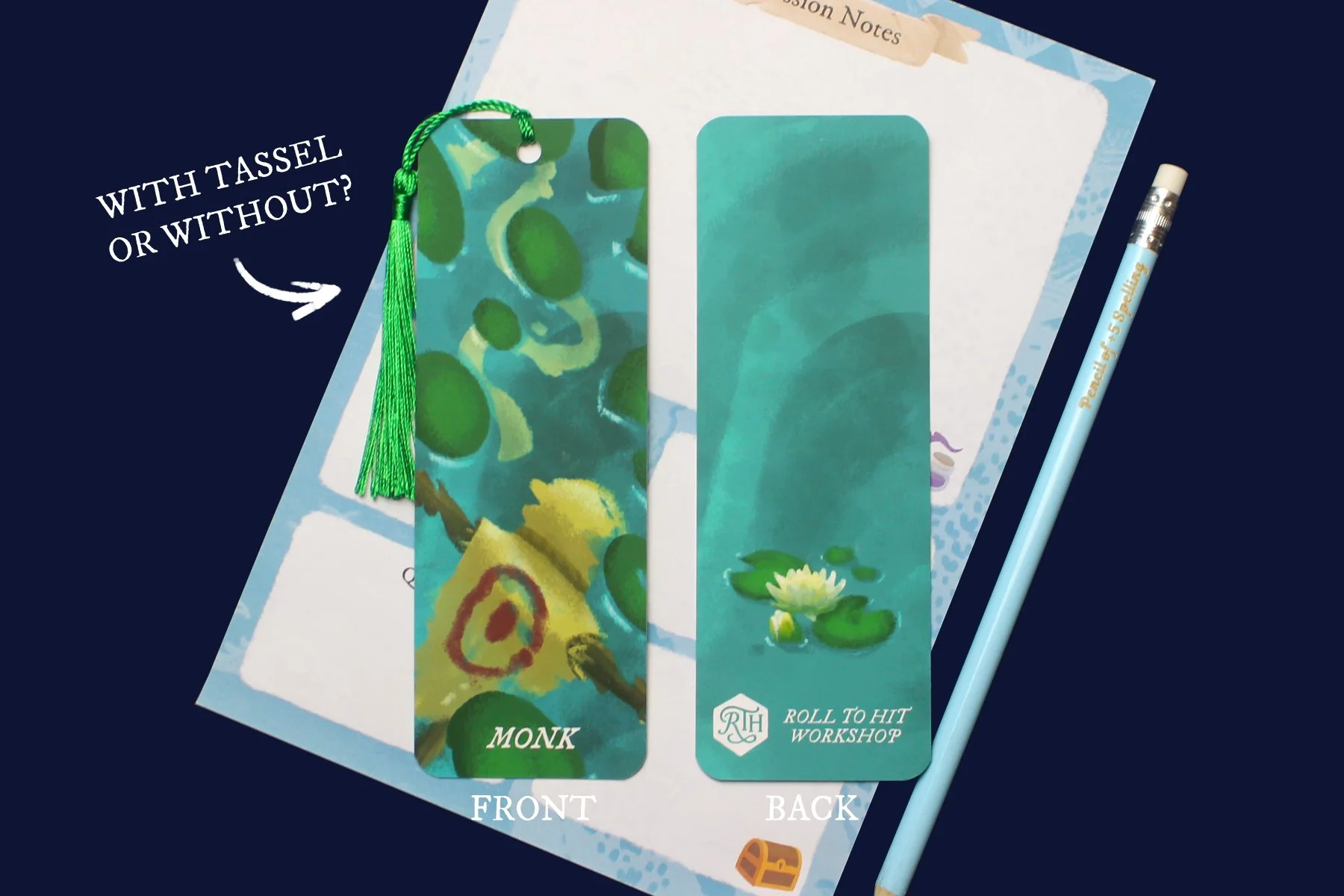 Paladin D&D Bookmark