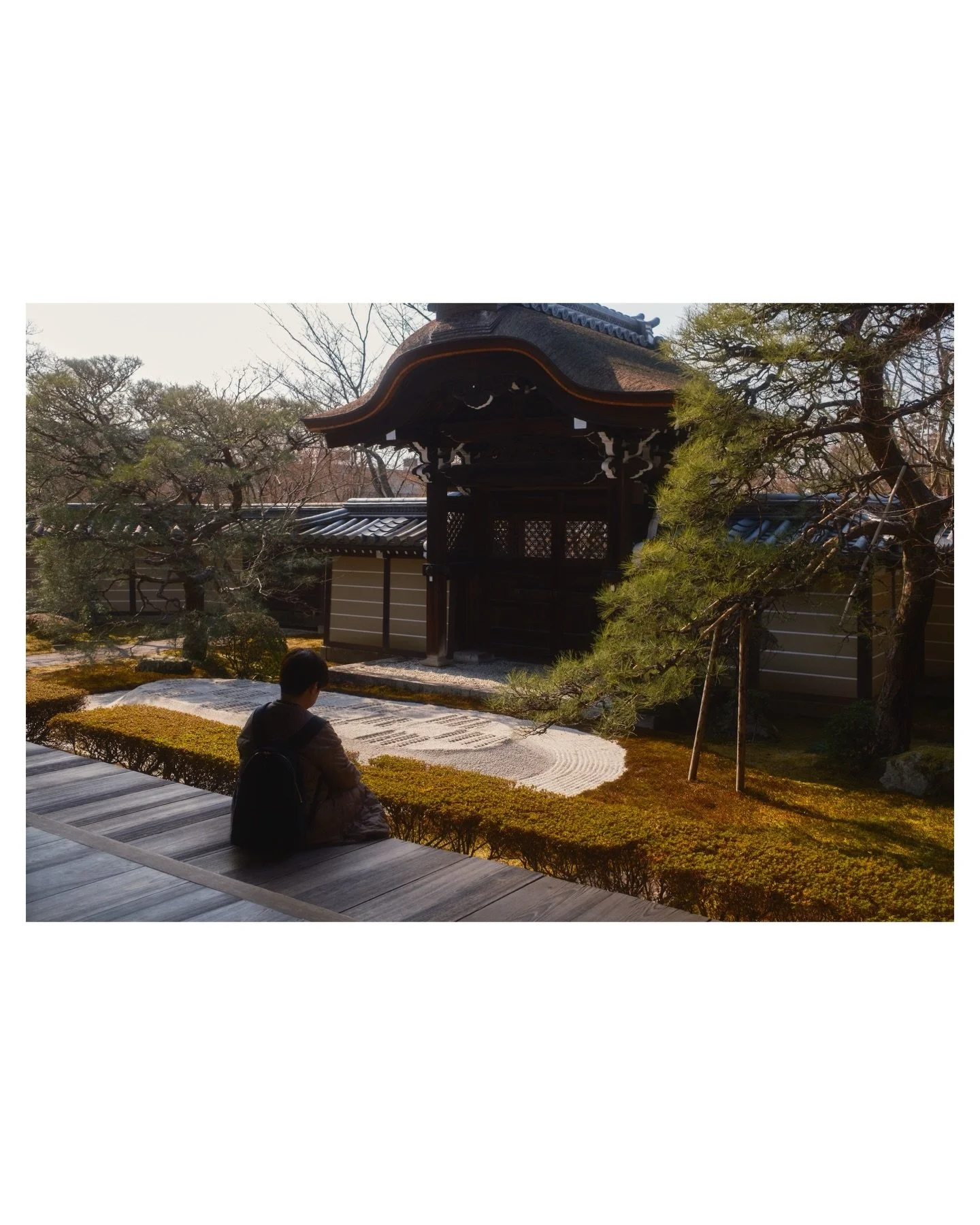 Lots of craziness out there in the world.  Wishing I were here right now. 

#fujifilm #fujix100ⅵ #kyoto #kyotojapan #zengarden