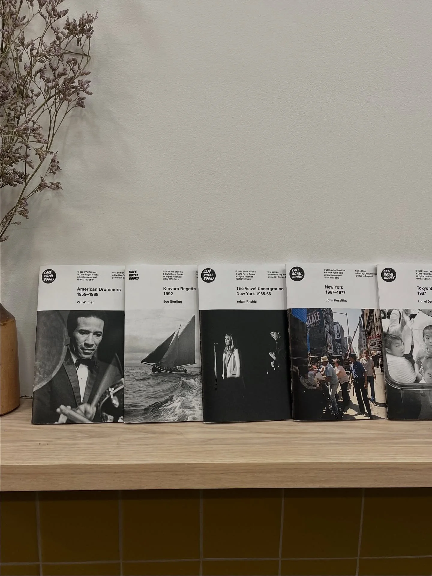 We&rsquo;re very happy to now stock a small selection of some of our favourite @caferoyalbooks 

Available to buy from our Arran Street location ✌️

More to come&hellip; 👀
