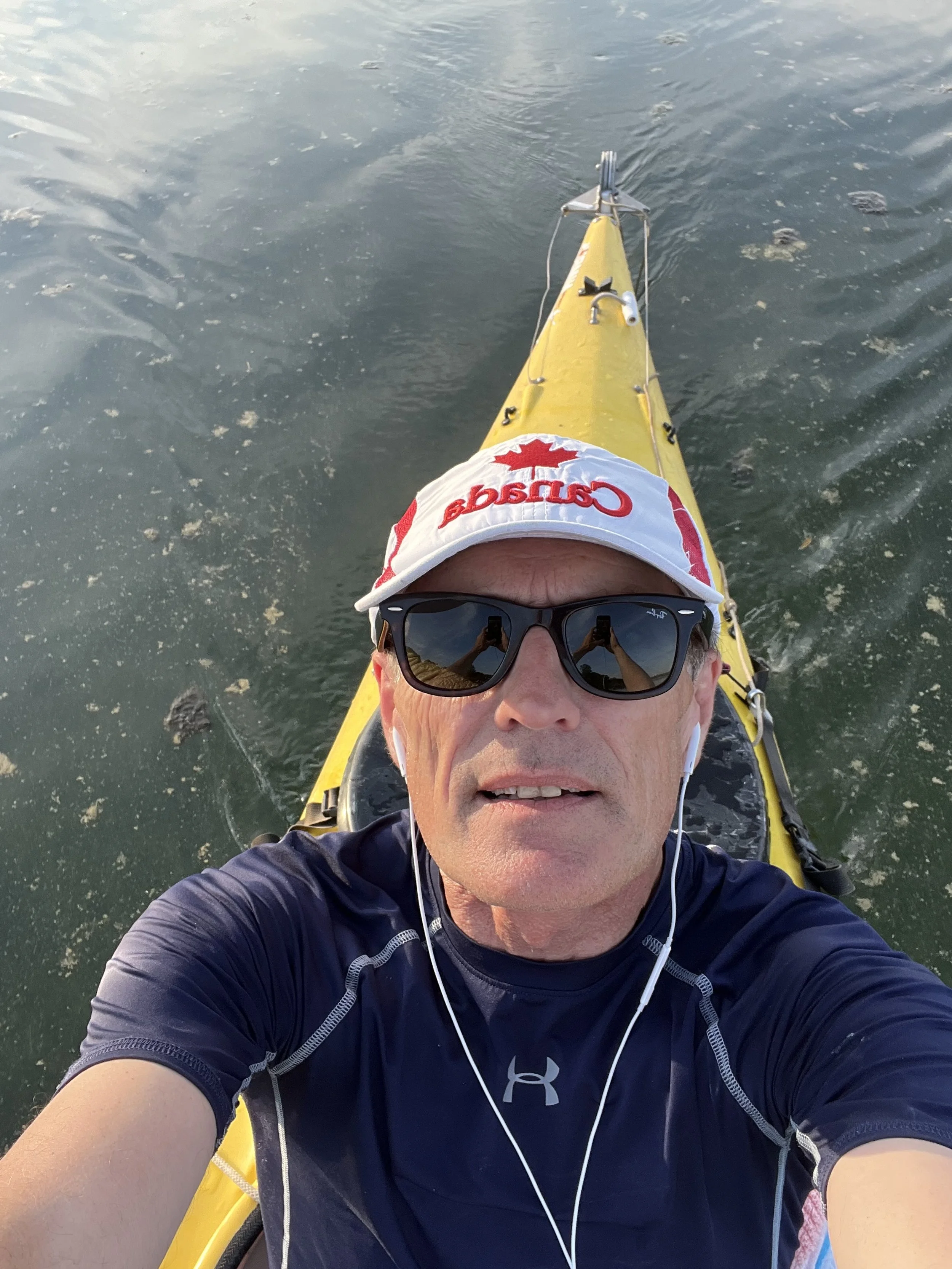 Kayaking in Lake Ontario